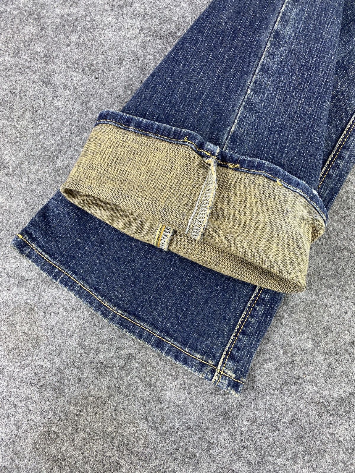 Japanese Brand × Jean C-seventeen Blue Wash bootcut Jeans - J1068 Size 27" / US 4 / IT 40 - 12 Thumbnail