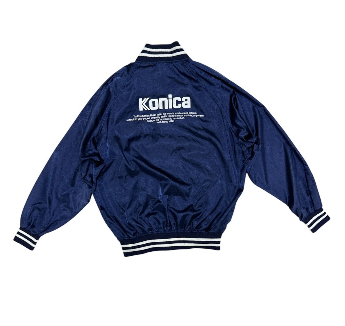 Japanese Brand × Vintage Vintage 90’s Konica Camera Mini Nylon Jacket Promo Design Size US M / EU 48-50 / 2 - 1 Thumbnail