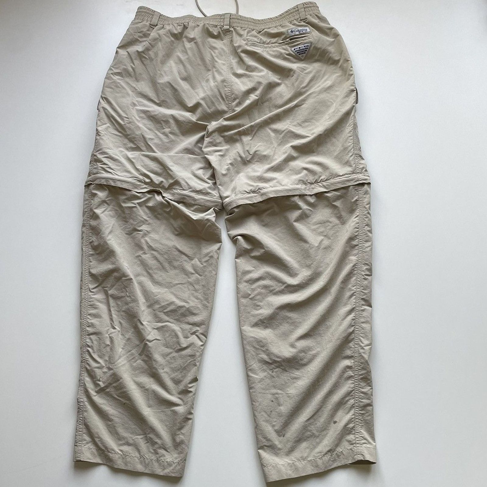 Columbia × Vintage Vintage 90s 2000s Columbia Tech Convertible Nylon Cargo Pant Size US 36 / EU 52 - 3 Thumbnail