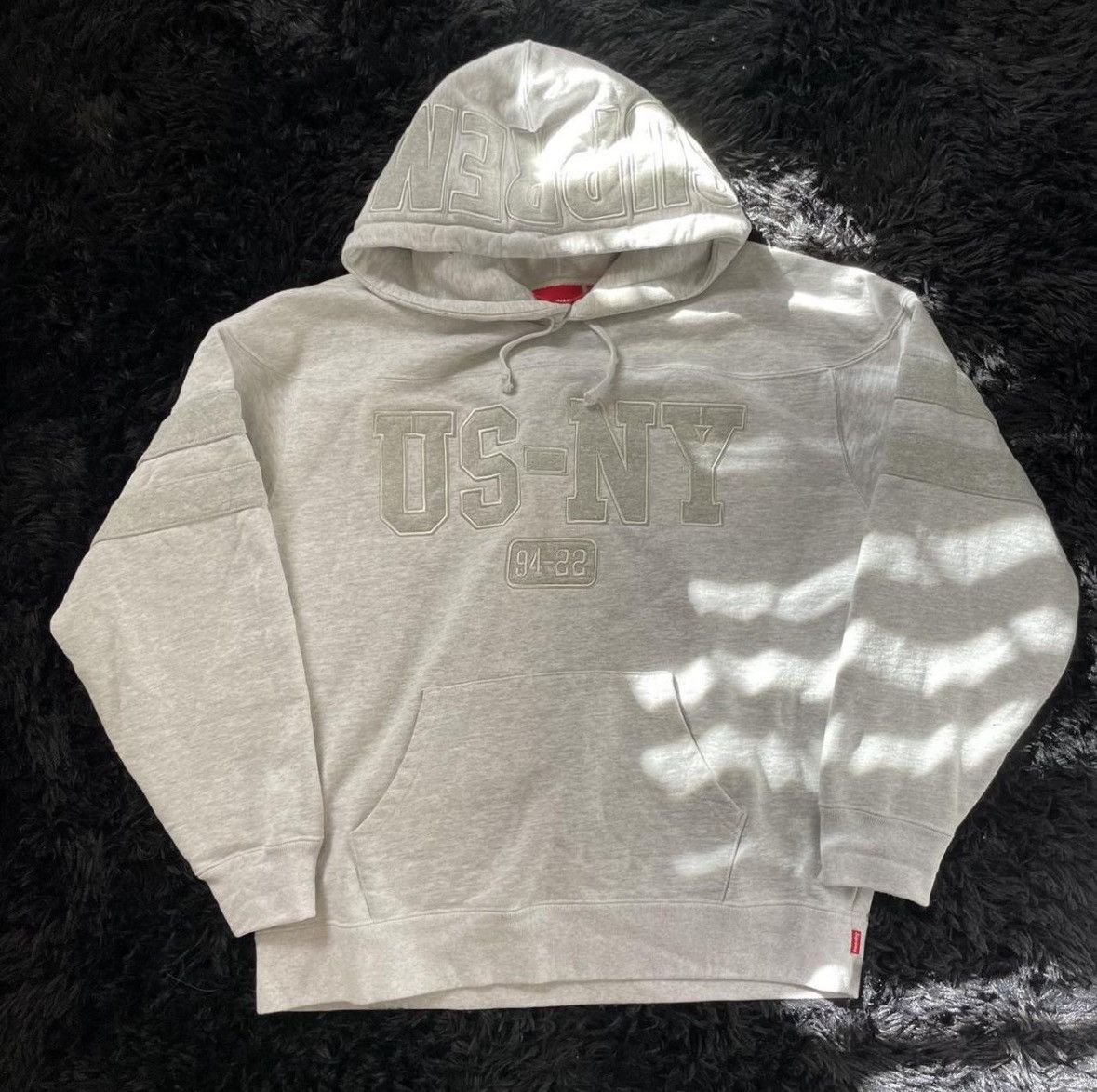 Supreme Supreme NY Embroidered Hoodie Size US M / EU 48-50 / 2 - 1 Thumbnail