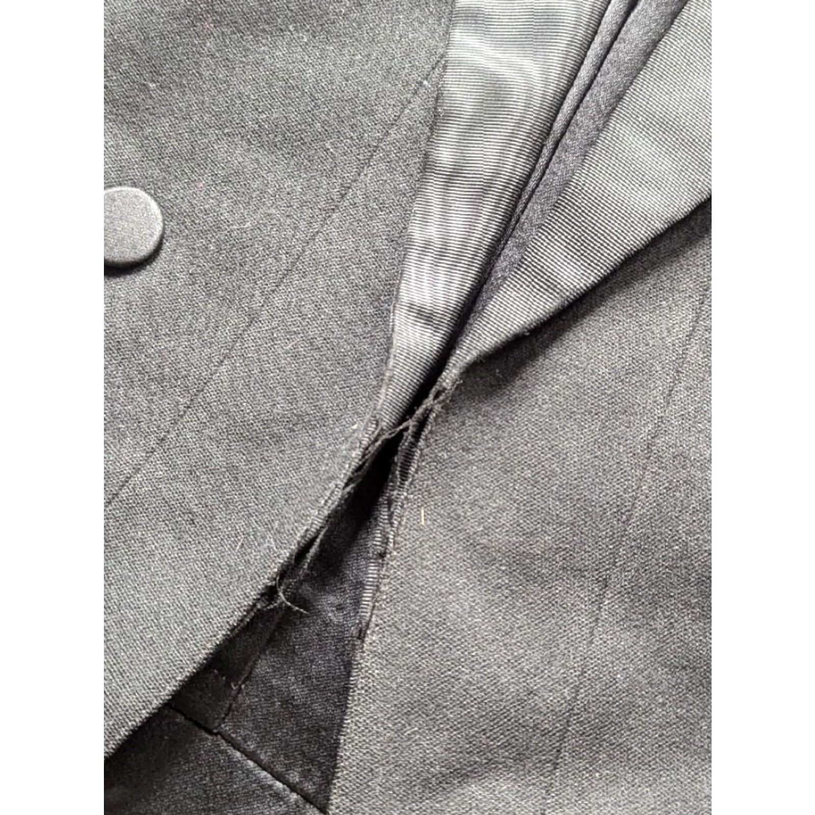Vintage dated 1907 vintage TUXEDO tails jacket 34R victorian ANTIQUE custom bespoke Size 34R - 7 Thumbnail