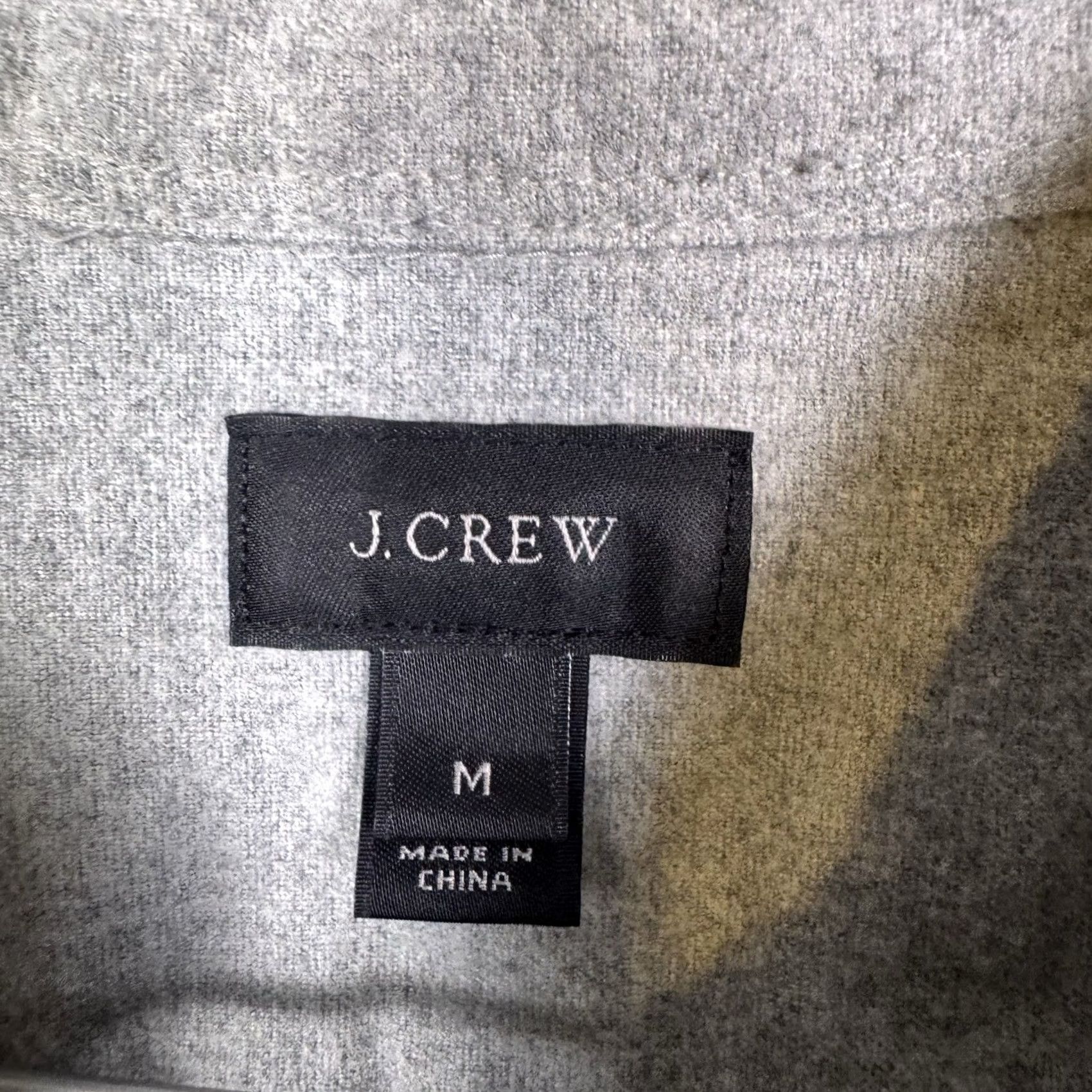 J.Crew J.CREW Shirt Mens M Chamois Flannel Leather Elbow Patch Preppy 06791 Classic Size US M / EU 48-50 / 2 - 6 Thumbnail