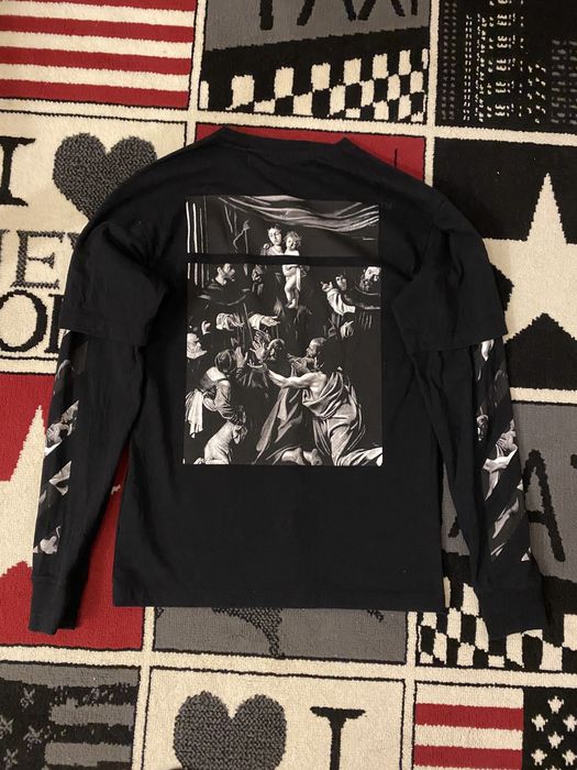 Off white best sale caravaggio long sleeve