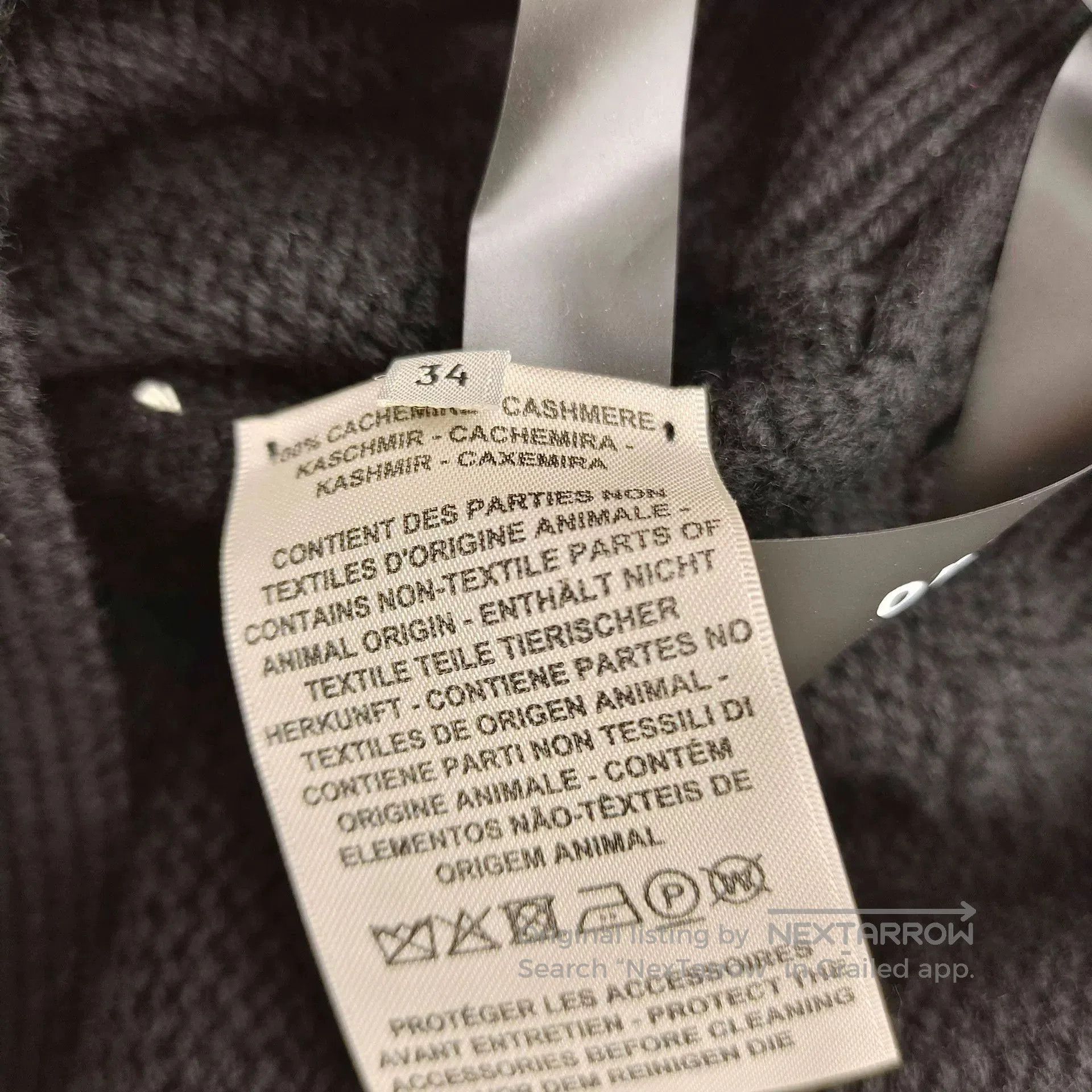 Hermes black cashmere cardigan by hermes. Size US L / EU 52-54 / 3 - 4 Thumbnail