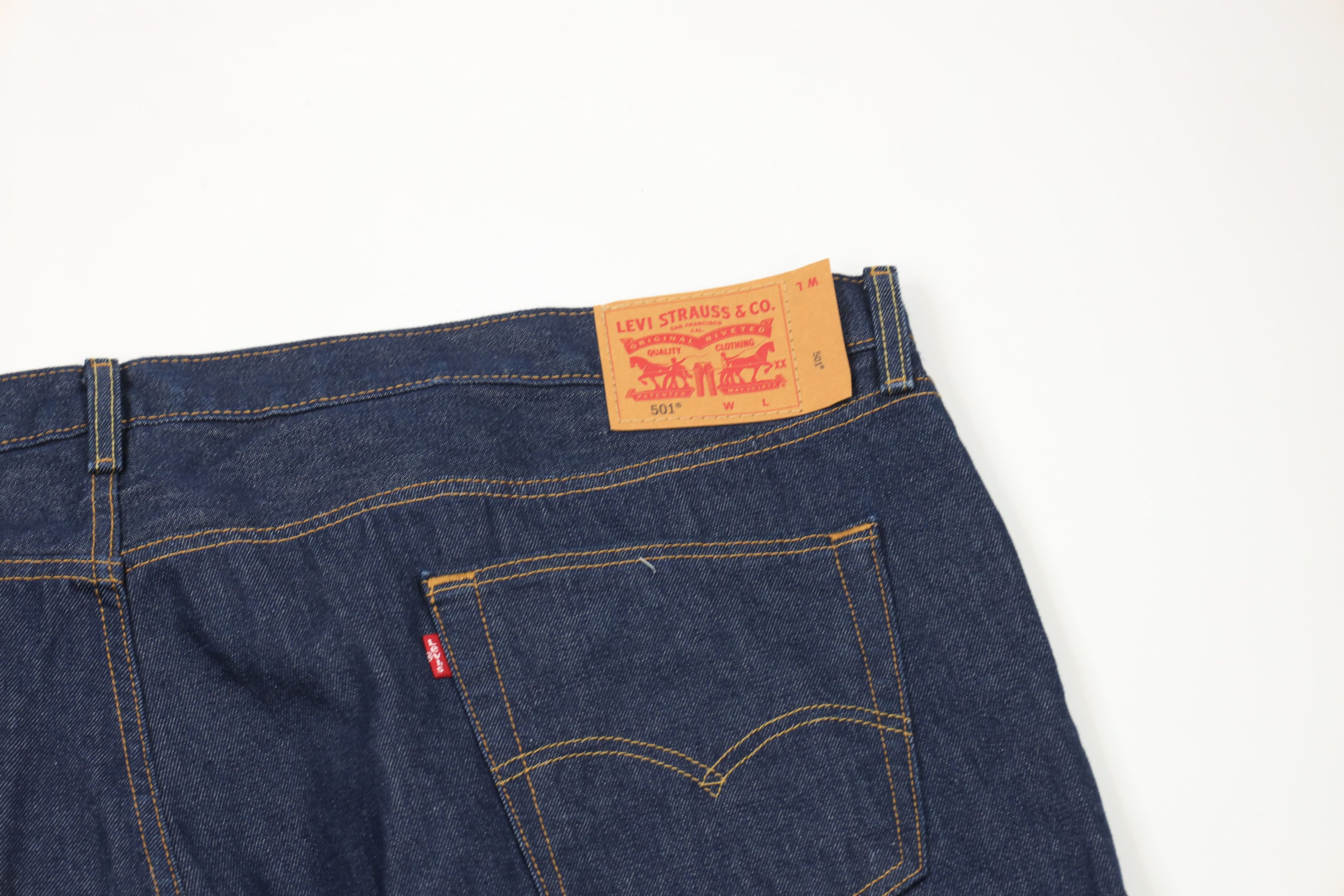 Levi's × Vintage Y2K Levis 501xx Fit Button Fly Denim Jeans Pants Indigo Size US 44 / EU 60 - 9 Thumbnail