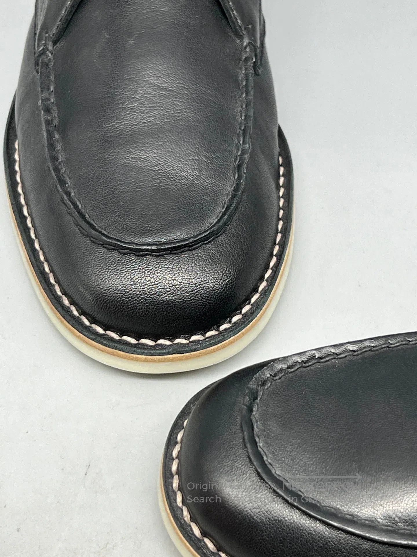 Prada prada men's black leather high-top shoes. Size US 6 / EU 39 - 5 Thumbnail