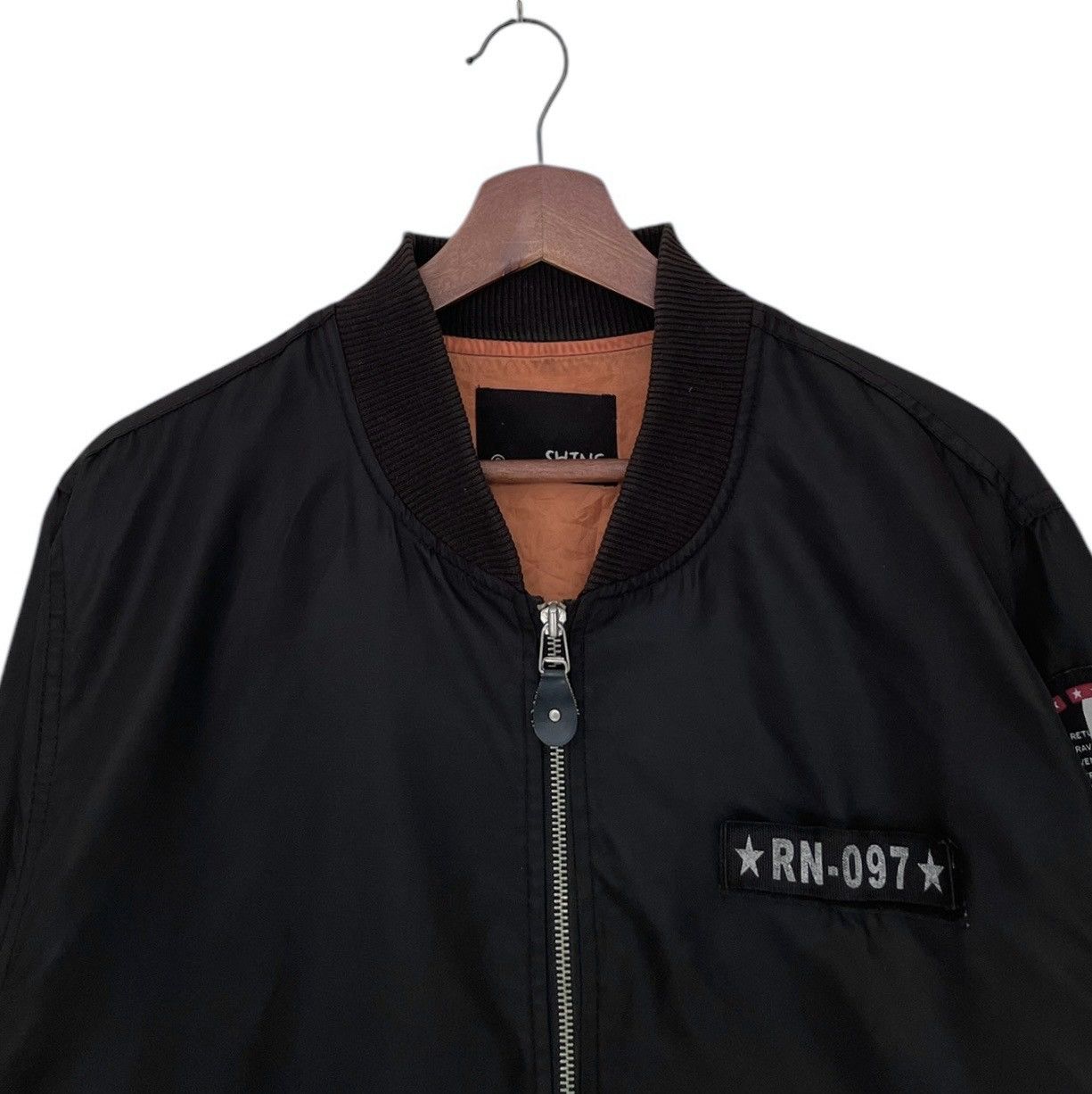 Vintage Vintage Brand Shine Bomber Jacket 2000s Size US M / EU 48-50 / 2 - 8 Thumbnail