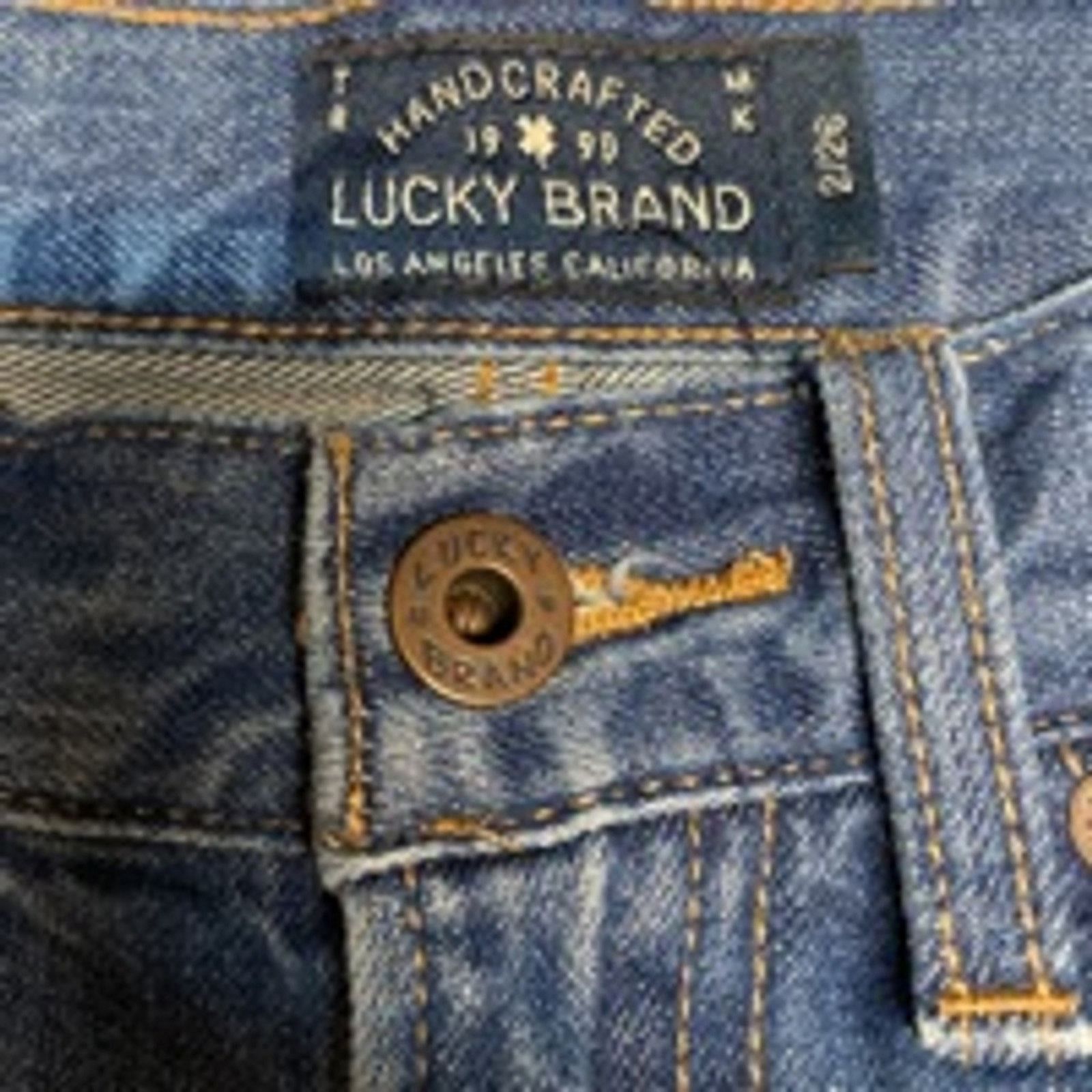 Lucky Brand Boho Festival Distressed Denim Cutoff Shorts Lucky Brand 2 Size 26" / US 2 / IT 38 - 7 Thumbnail