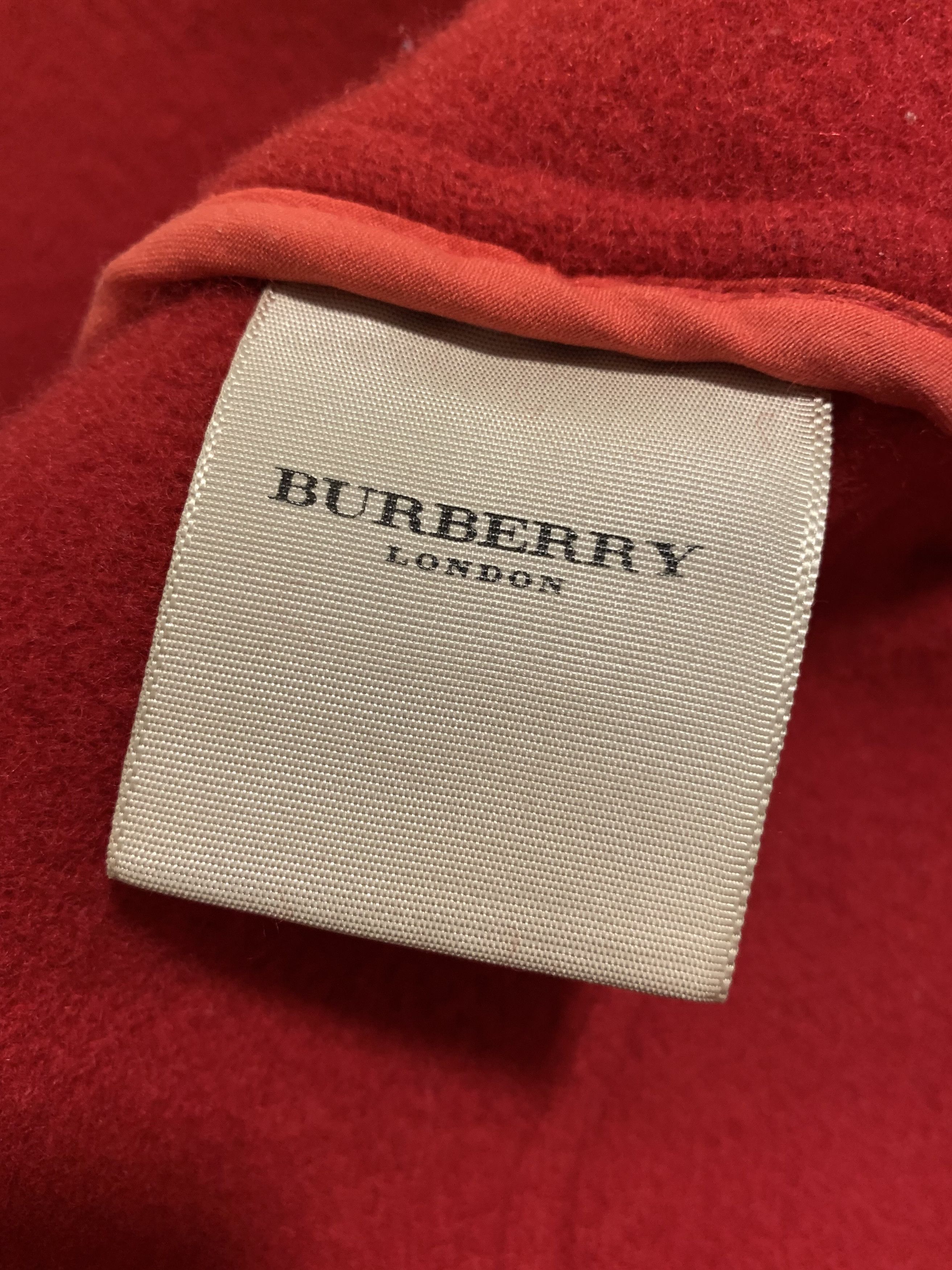 Burberry Burberry Wool Coat Size L / US 10 / IT 46 - 4 Thumbnail