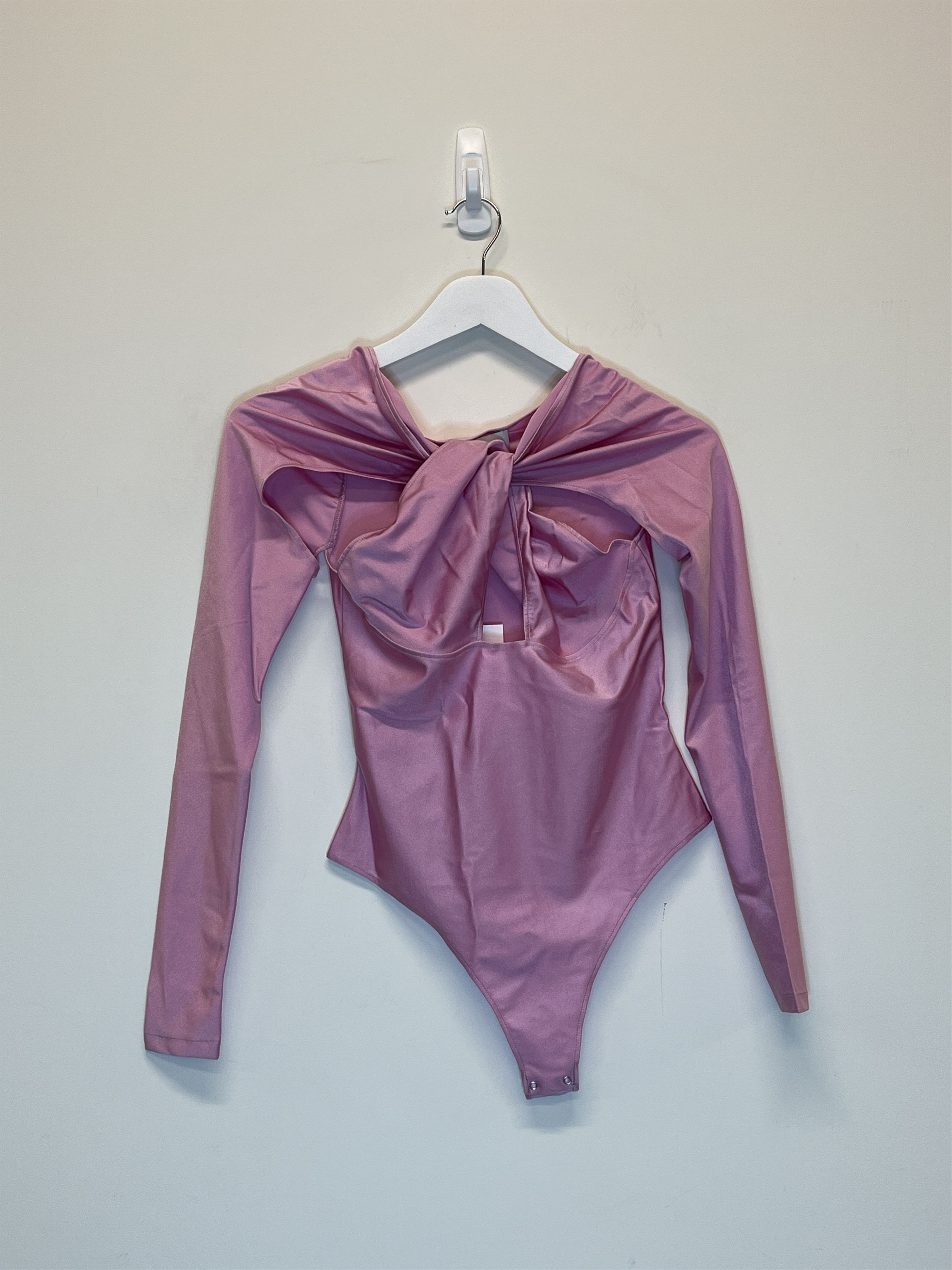 Coperni Twisted Cut Out Jersey Bodysuit Size XS / US 0-2 / IT 36-38 - 1 Thumbnail