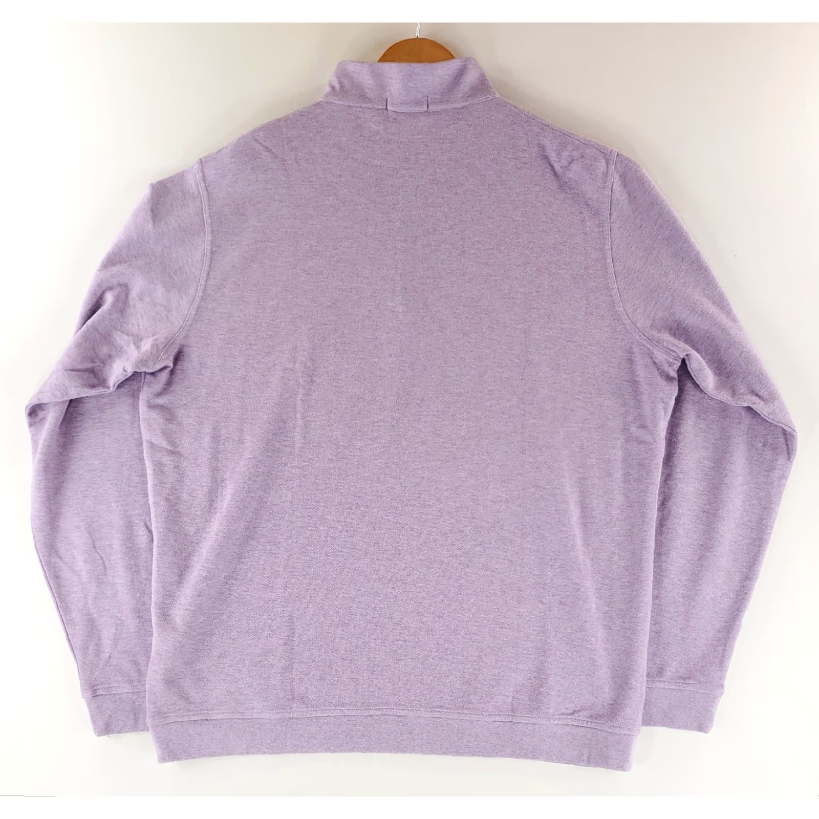 Peter Millar Peter Millar Crown Comfort Pullover 1/4 Zip Long Sleeve Purple Mens XL Size US XL / EU 56 / 4 - 3 Thumbnail