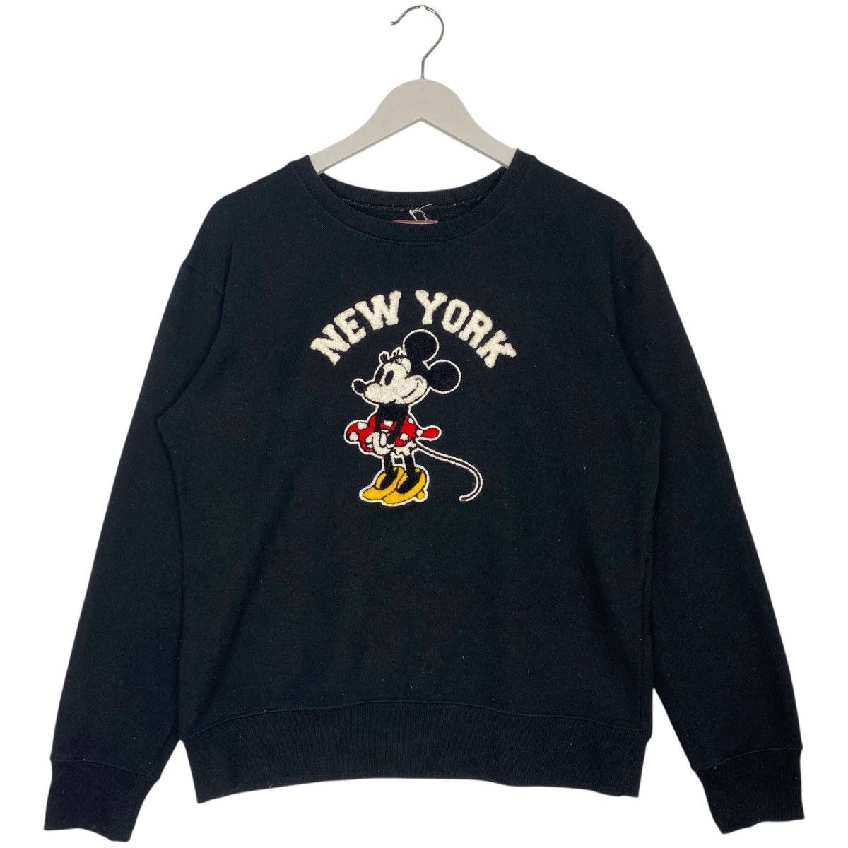 Vintage Vintage Disney Mickey Mouse Crewneck Sweatshirt Black Size L Size US L / EU 52-54 / 3 - 1 Thumbnail