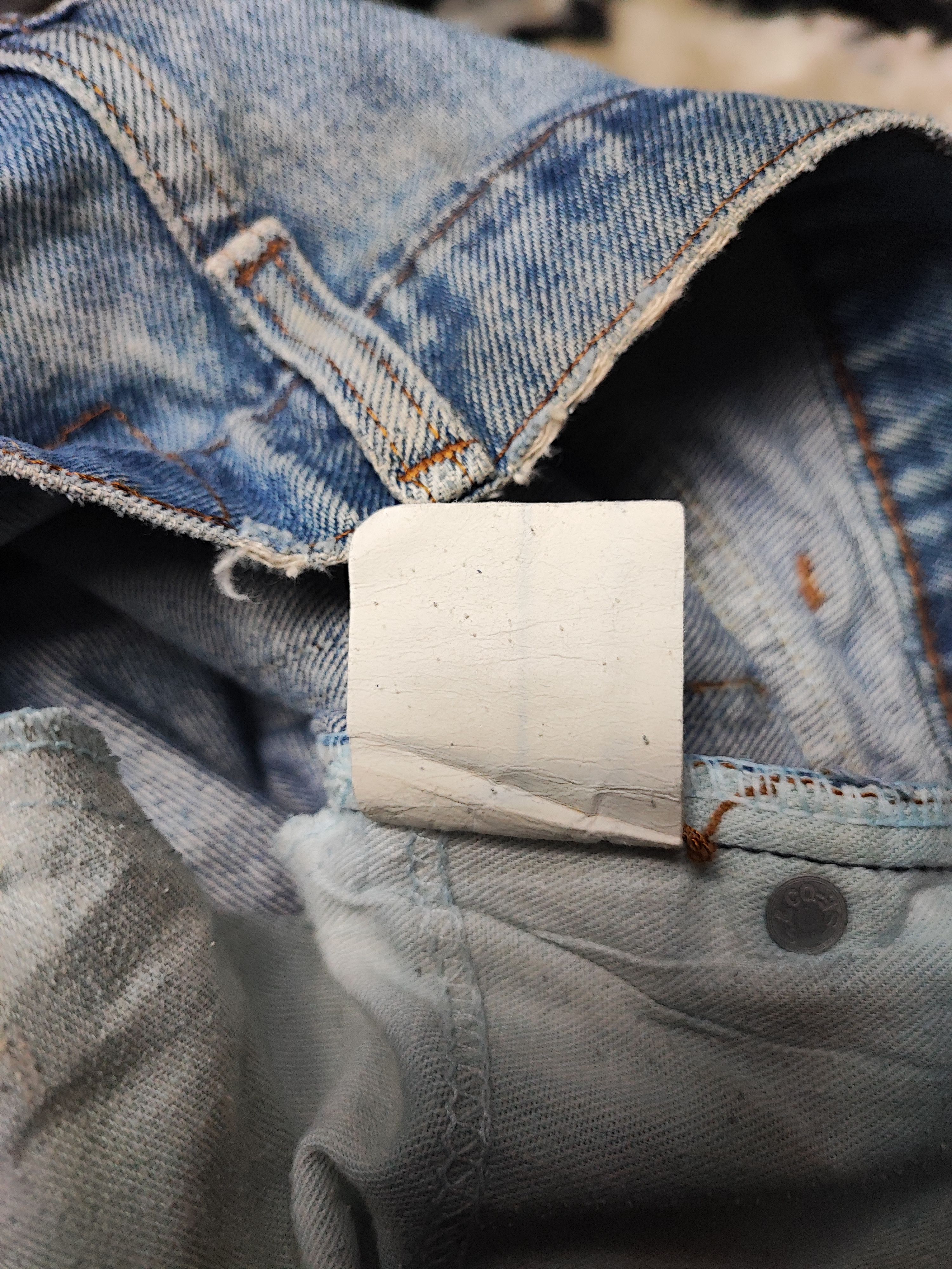 Jean 70s Vintage Levi’s Oren Tag Faded Jeans 32x34 Size US 32 / EU 48 - 17 Thumbnail