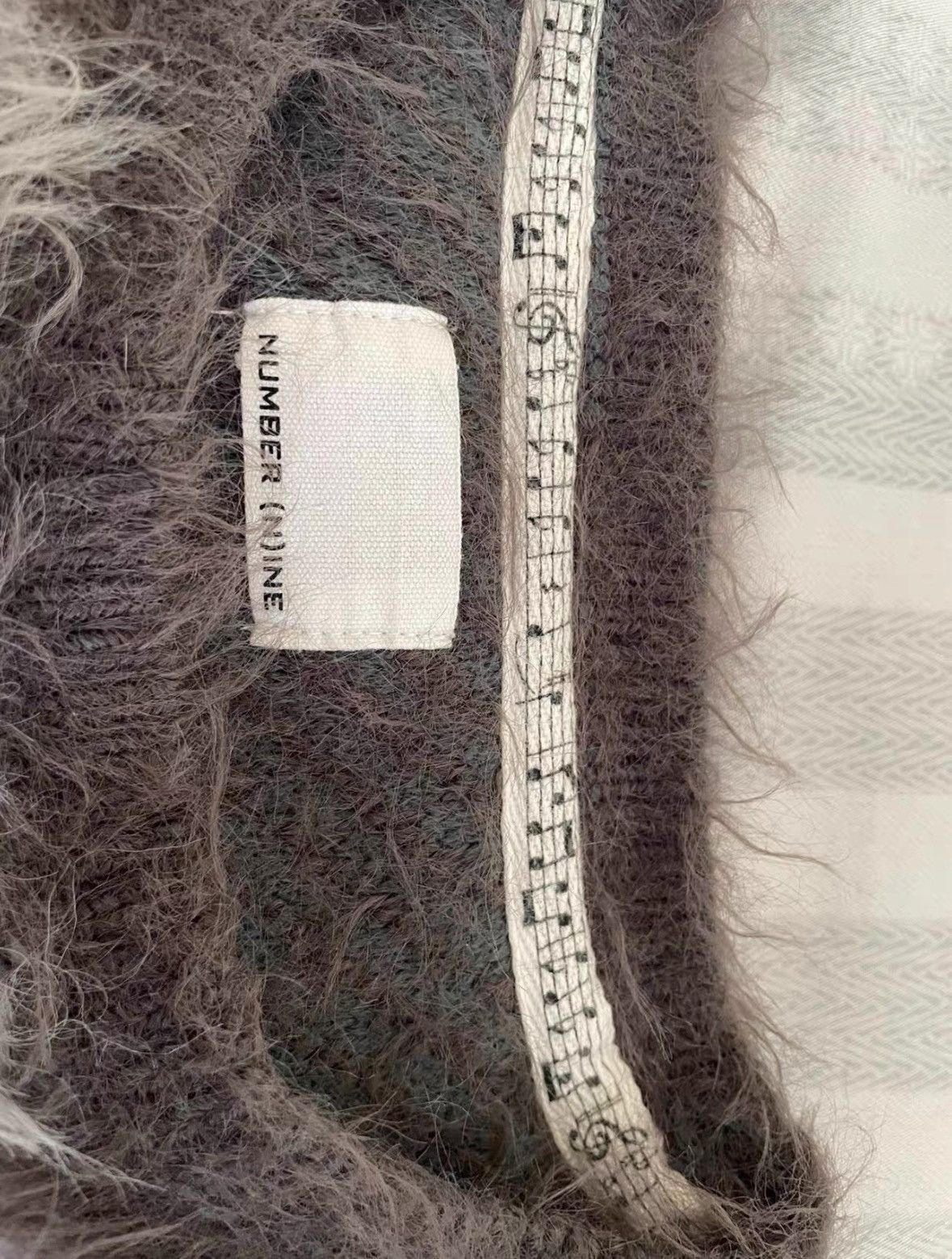 Number (N)ine Number (n)ine mohair knit Size US M / EU 48-50 / 2 - 2 Thumbnail