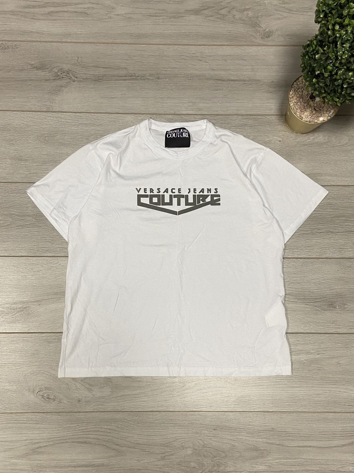 Versace Versace print big logo t-shirt Size US M / EU 48-50 / 2 - 1 Thumbnail