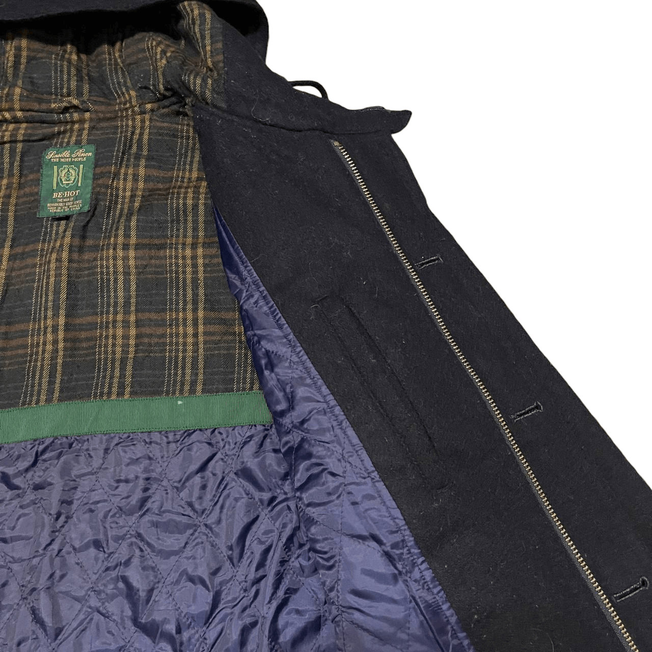 Japanese Brand Vintage Be Hot Sensible Persons Wool Bomber Jacket Size US M / EU 48-50 / 2 - 10 Thumbnail