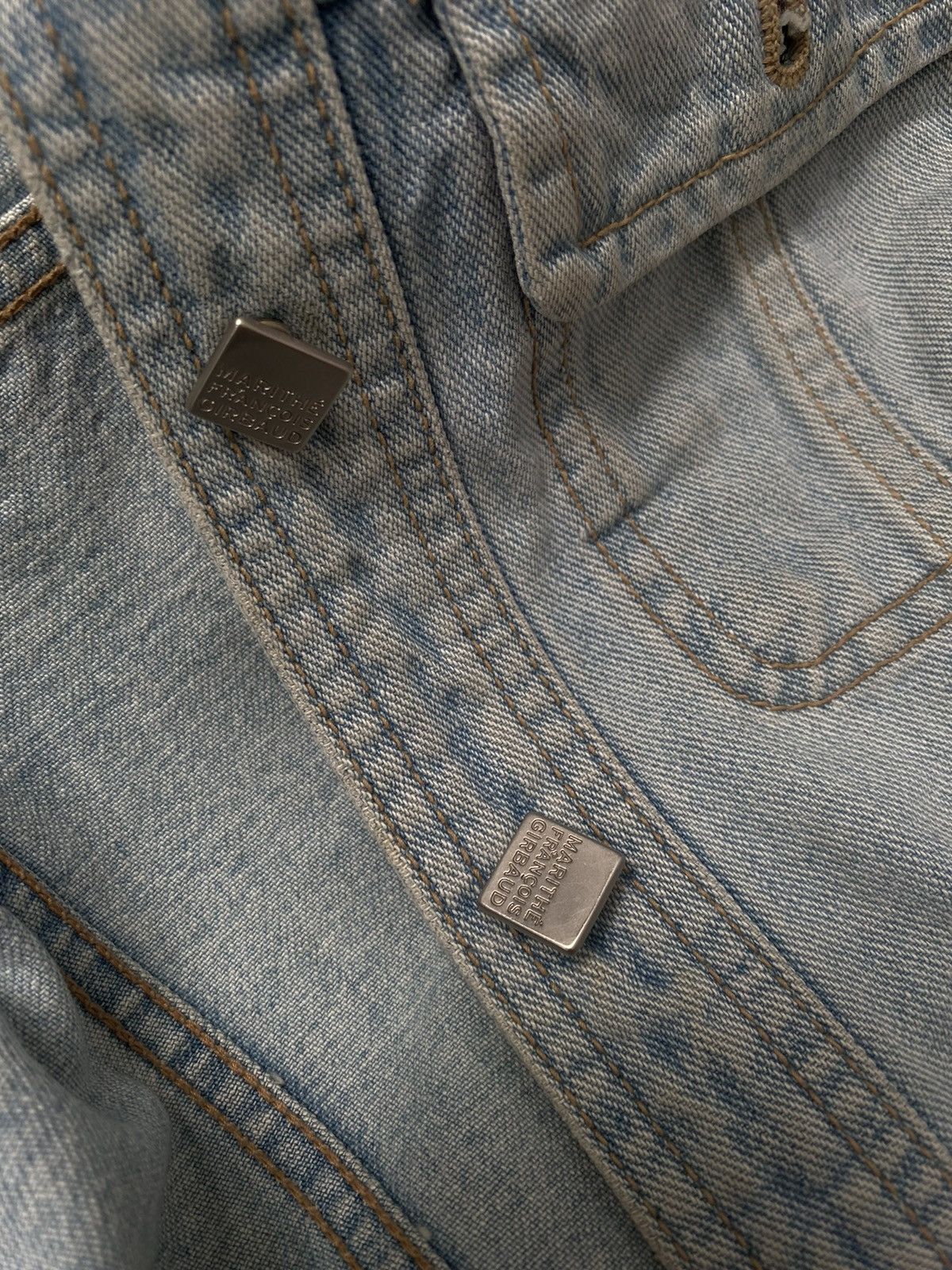 Marithe + Francois Girbaud Marithe Francois Girbaud Denim Jacket Size US M / EU 48-50 / 2 - 6 Thumbnail