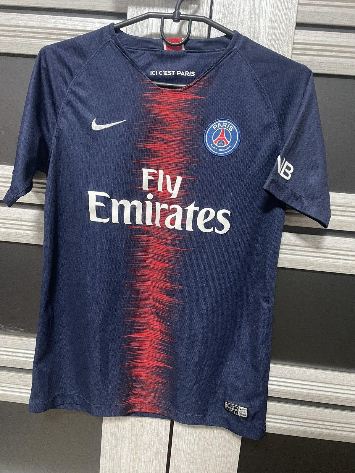 Nike Nike PSG Paris Saint-Germain Jersey 2018/19 Football Shirt S Size US S / EU 44-46 / 1 - 1 Thumbnail