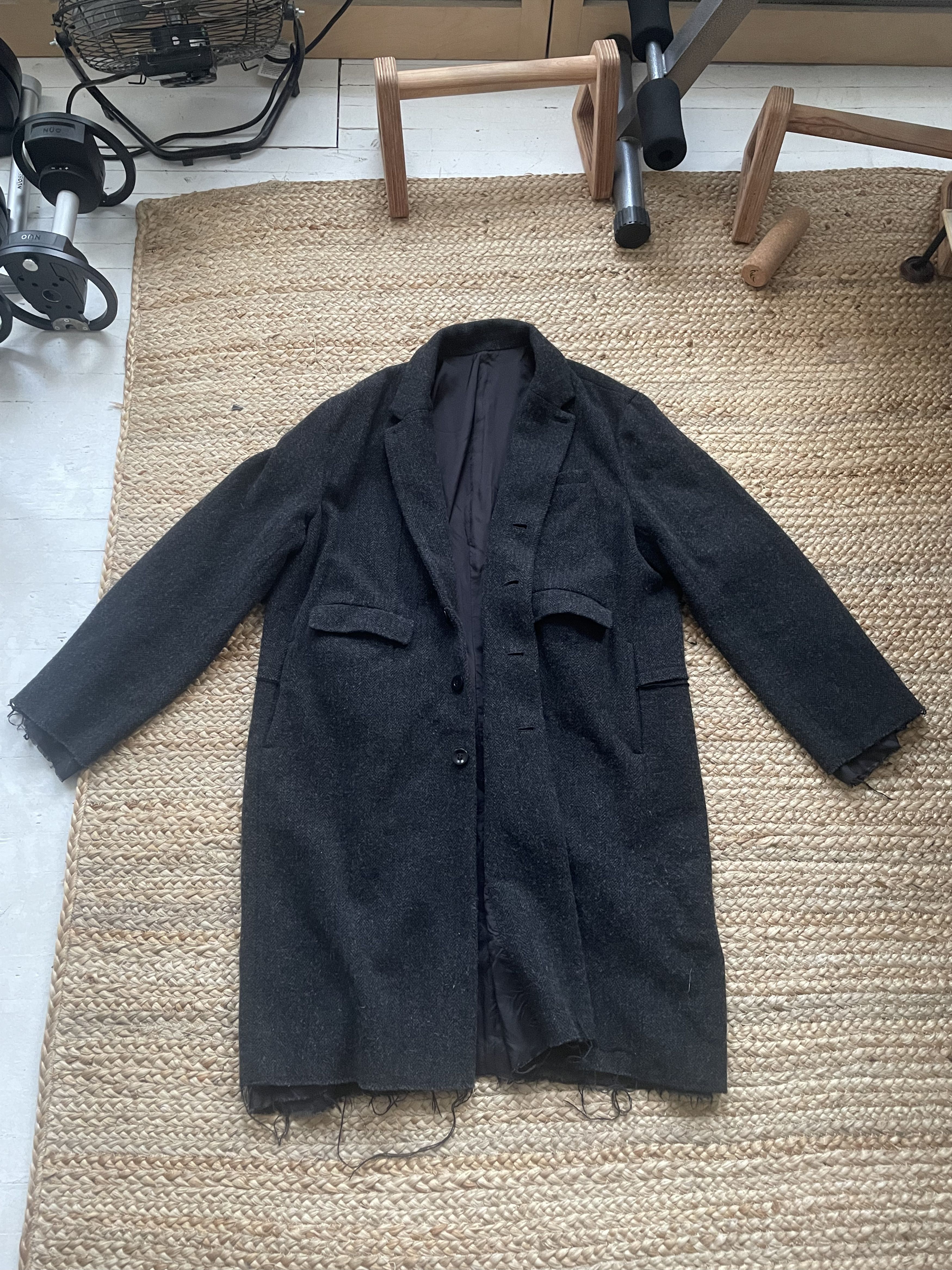 Undercover Raw Edge Peacoat Size US L / EU 52-54 / 3 - 1 Thumbnail