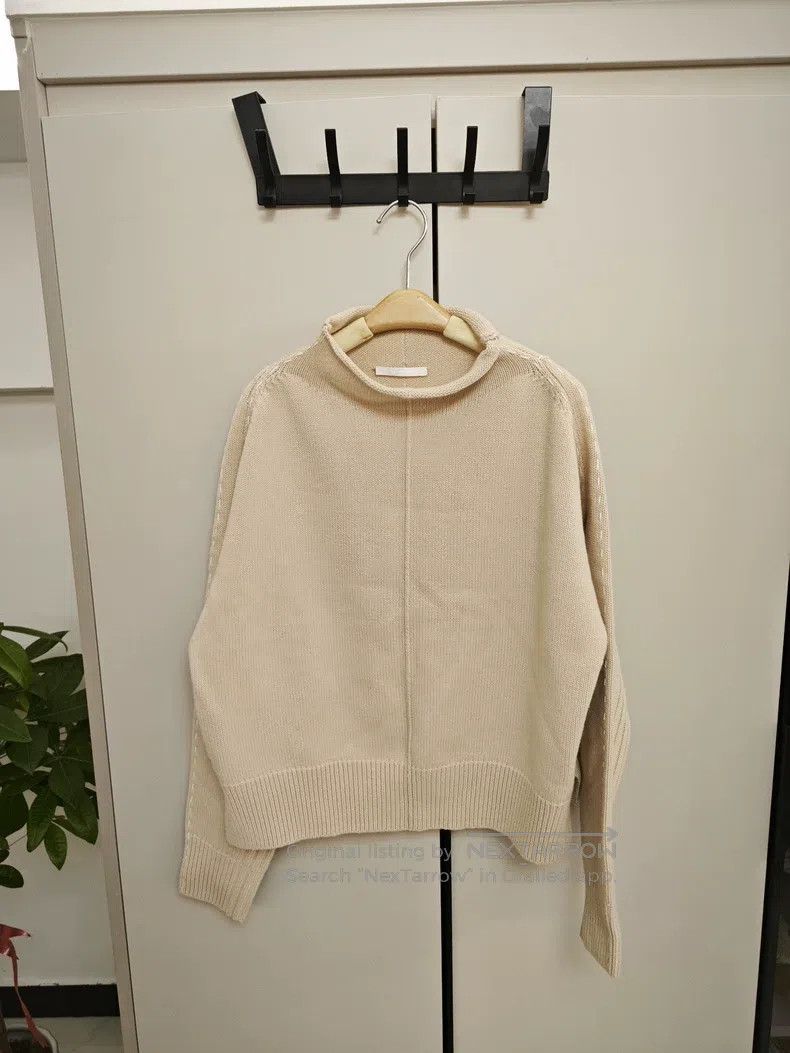 Helmut Lang Helmut Lang Women's Half High Neck Ribbed Sweater Size XS / US 0-2 / IT 36-38 - 1 Thumbnail
