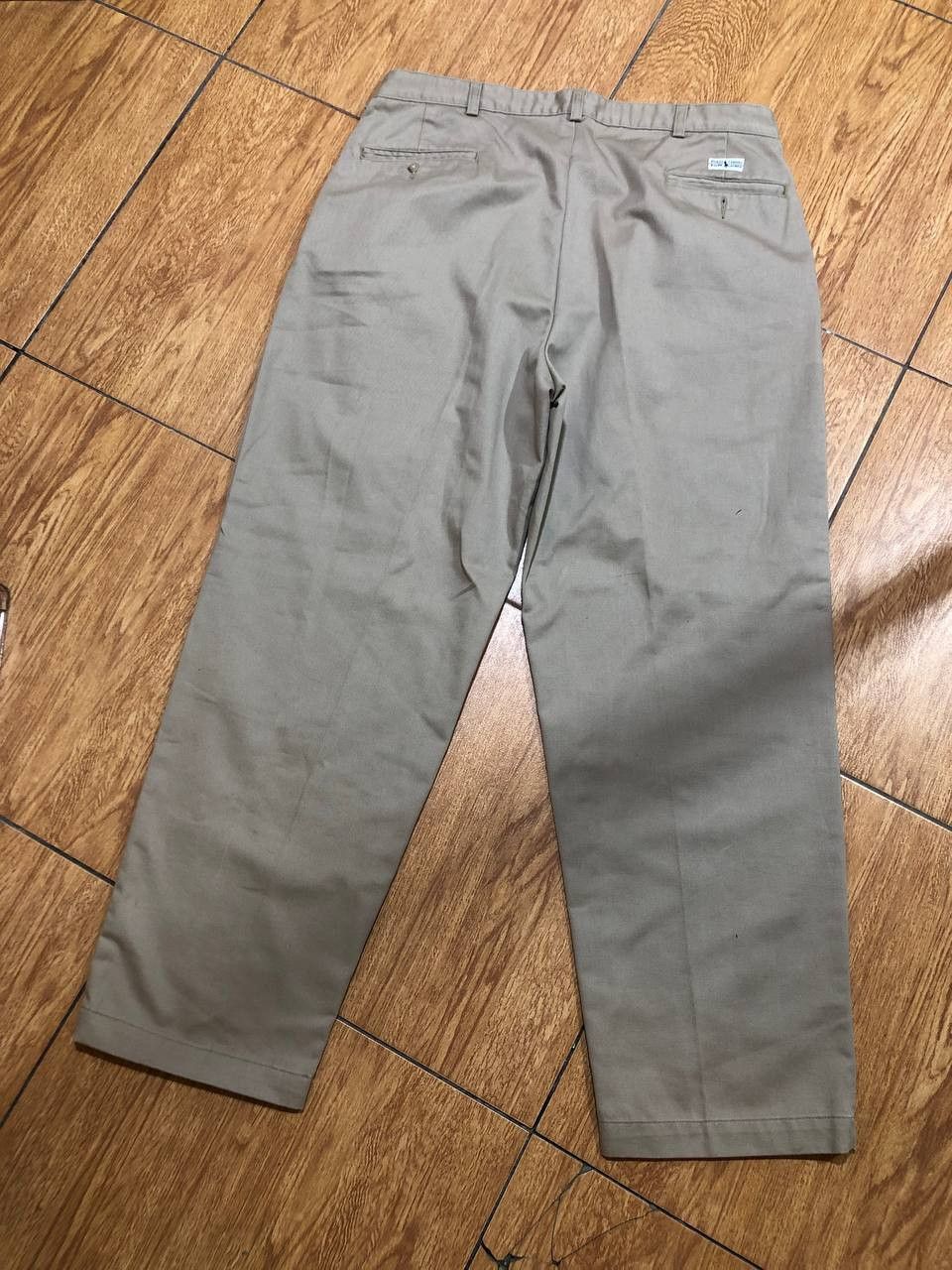 Polo Ralph Lauren Vintage Polo Ralph Lauren Pleated Pants 90's Khaki Trousers Size US 38 / EU 54 - 24 Thumbnail