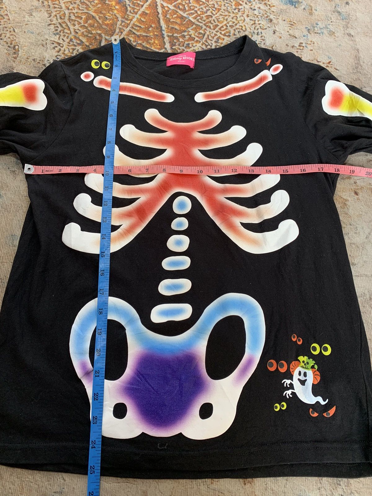 20471120 Japanese Disney Skeleton Helloween Size US M / EU 48-50 / 2 - 4 Thumbnail