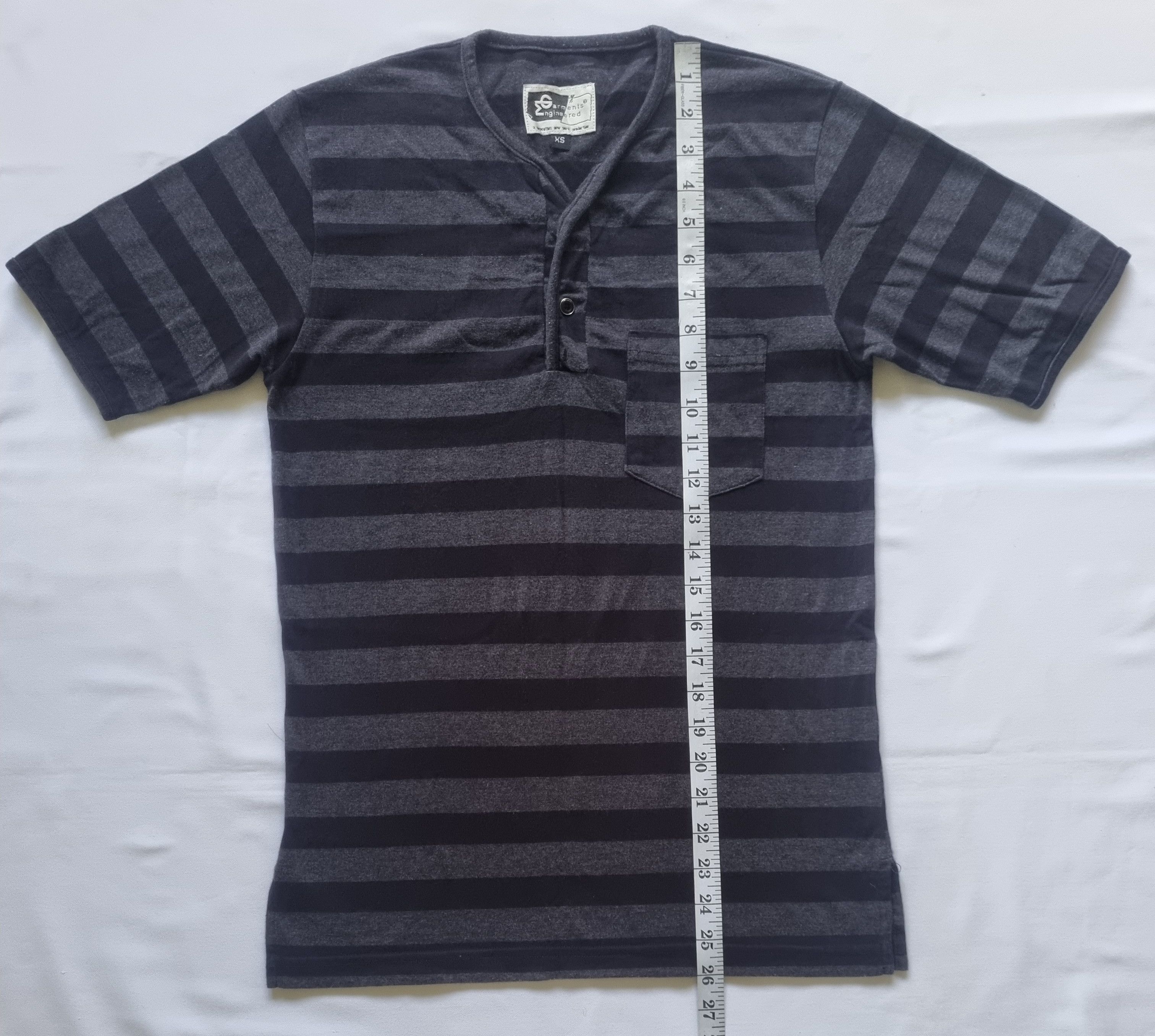 Engineered Garments Engineered Garment Striped T Shirt Size US XS / EU 42 / 0 - 4 Thumbnail