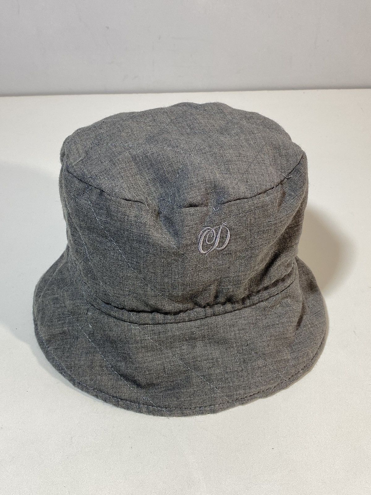 Christian Dior Monsieur Vintage 90s Christian Dior Made in France Quilted Bucket Hat Size ONE SIZE - 3 Thumbnail