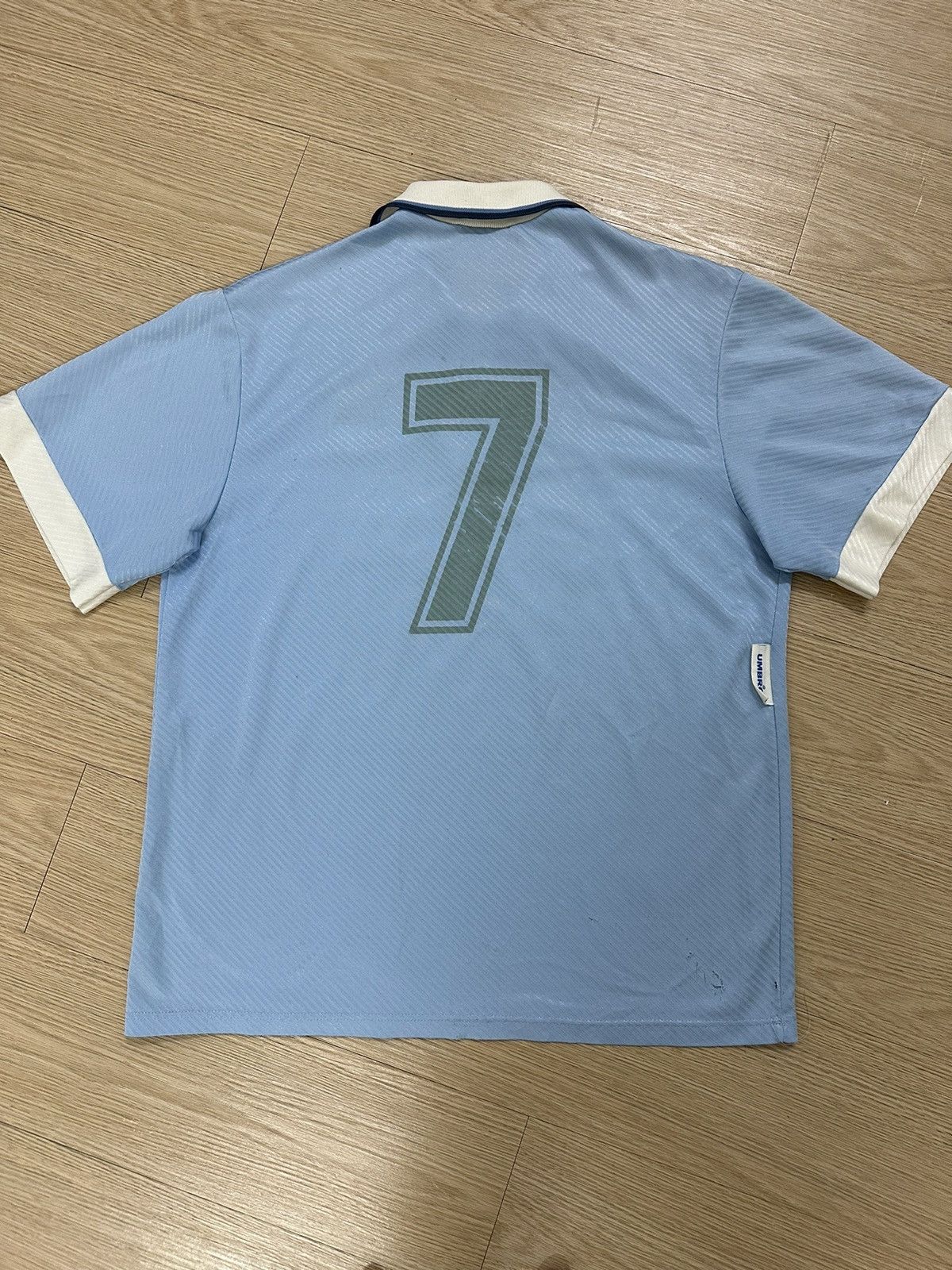 Umbro × Vintage Vintage 1995 Lazio Banca Di Roma Home Kit Umbro Jersey Size US L / EU 52-54 / 3 - 13 Thumbnail