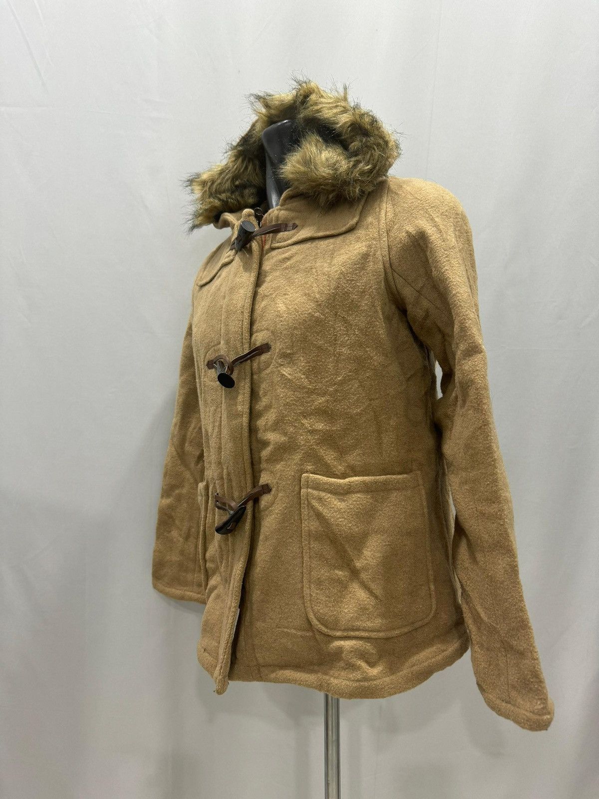 Global Work × Japanese Brand Global Work Women's Duffle Coat/ Jacket Size L / US 10 / IT 46 - 6 Thumbnail