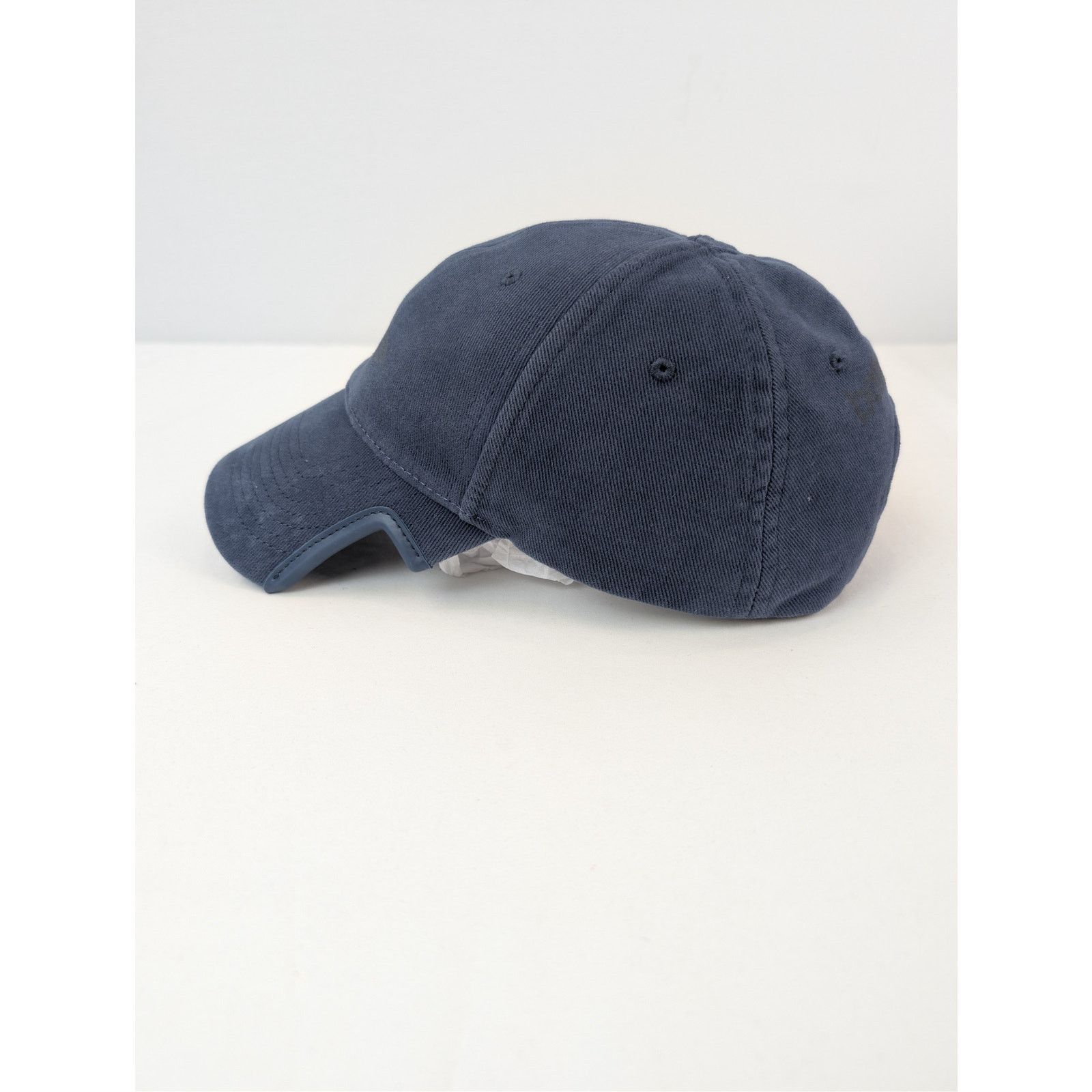 Balenciaga o1rshd1 Q:2 / Size: L / 3B Stencil Baseball Cap / Hat Blue Size ONE SIZE - 3 Thumbnail