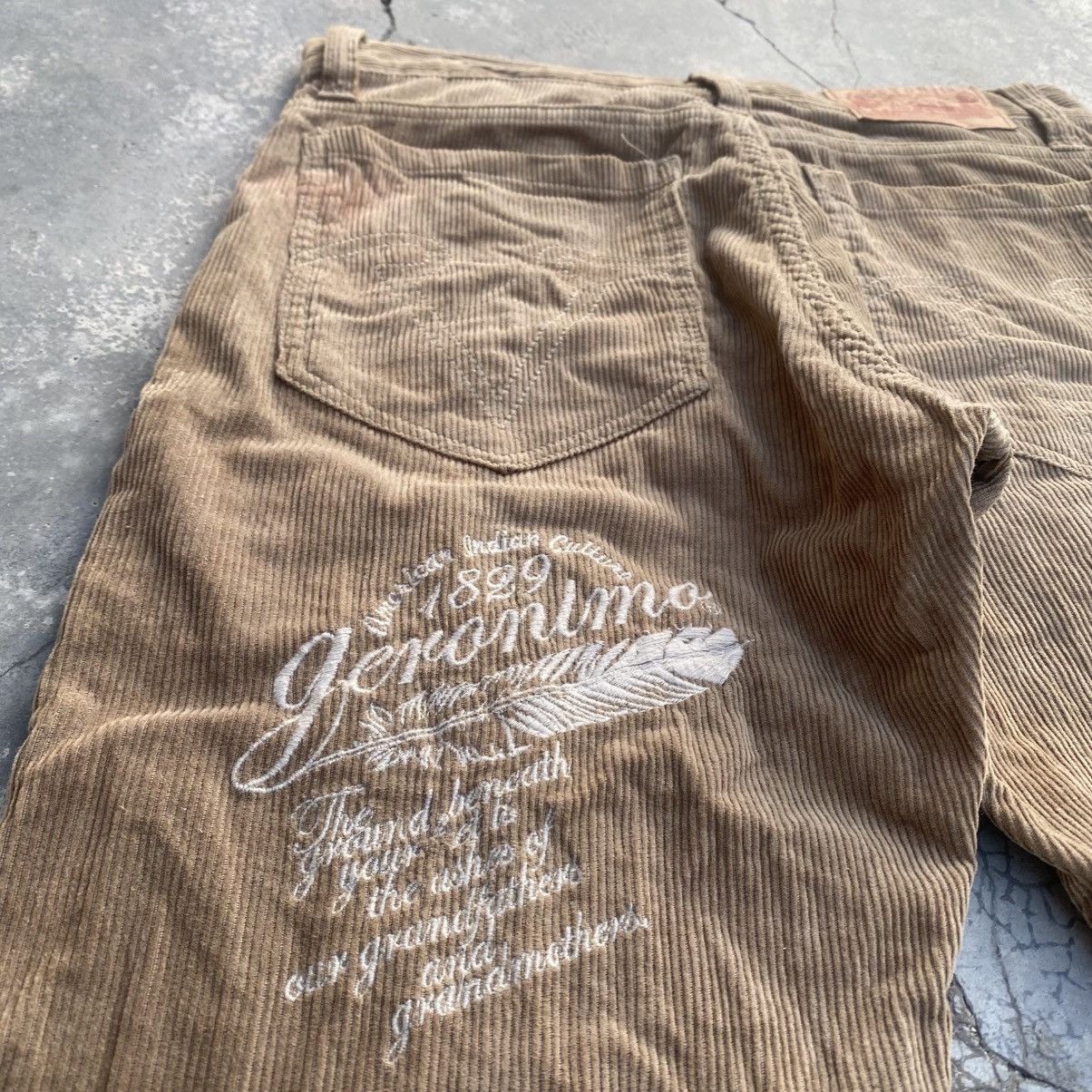 Hysteric Glamour × Japanese Brand GERONIMO Corduroy Bushpant Arizona Patches Size US 28 / EU 44 - 8 Thumbnail