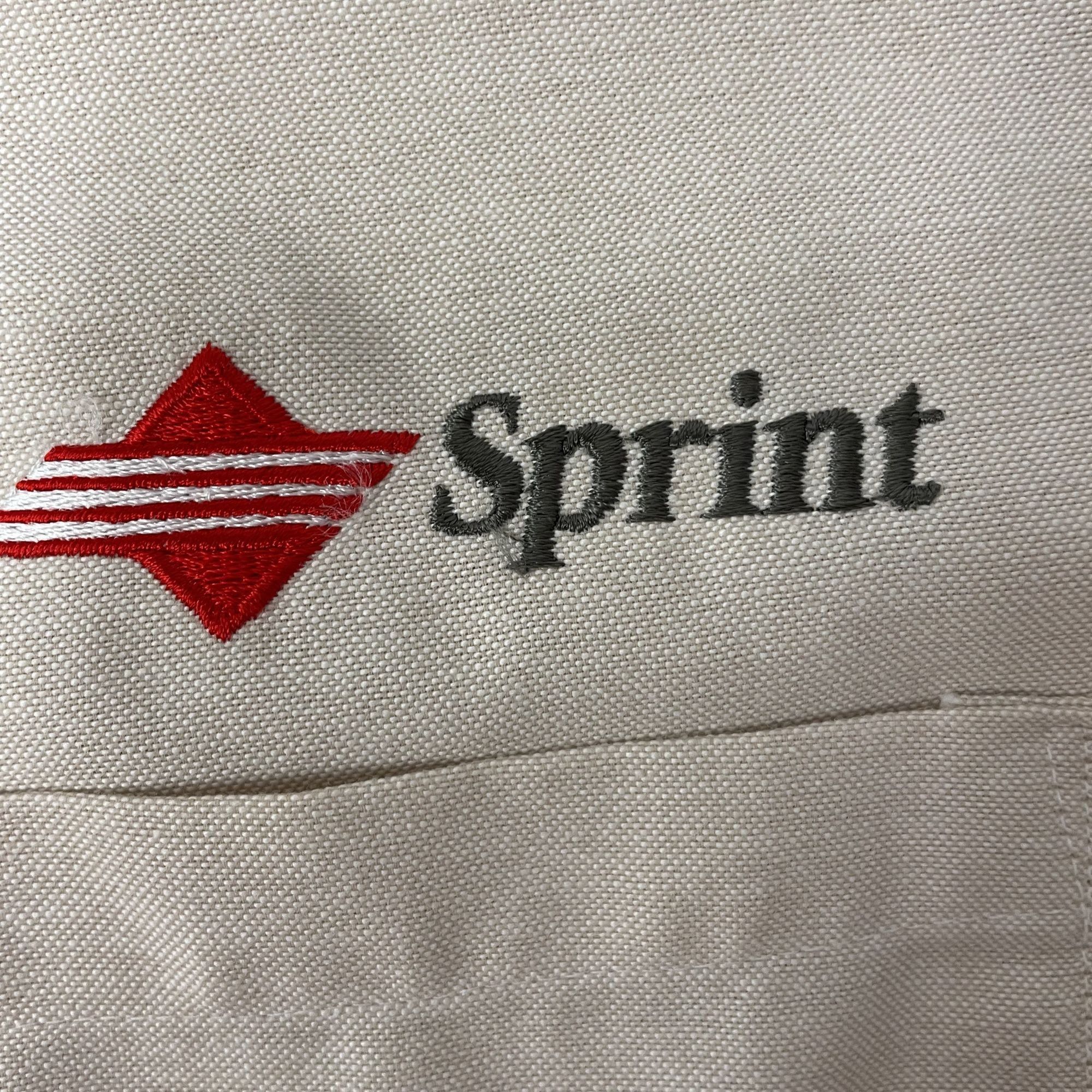 Other Vtg Edwards SPRINT Telephone Communication PROMO Shirt Size US XL / EU 56 / 4 - 5 Thumbnail