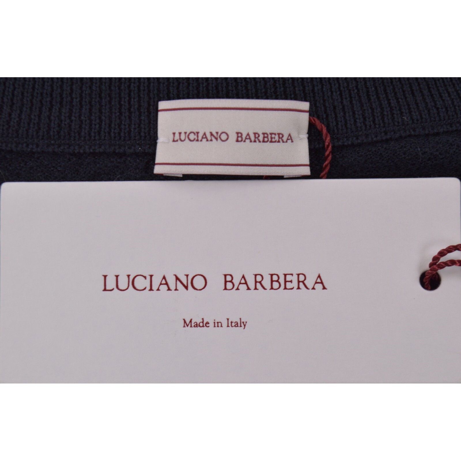 Luciano Barbera Luciano Barbera Sweater Size US L in Blue Size US L / EU 52-54 / 3 - 2 Thumbnail