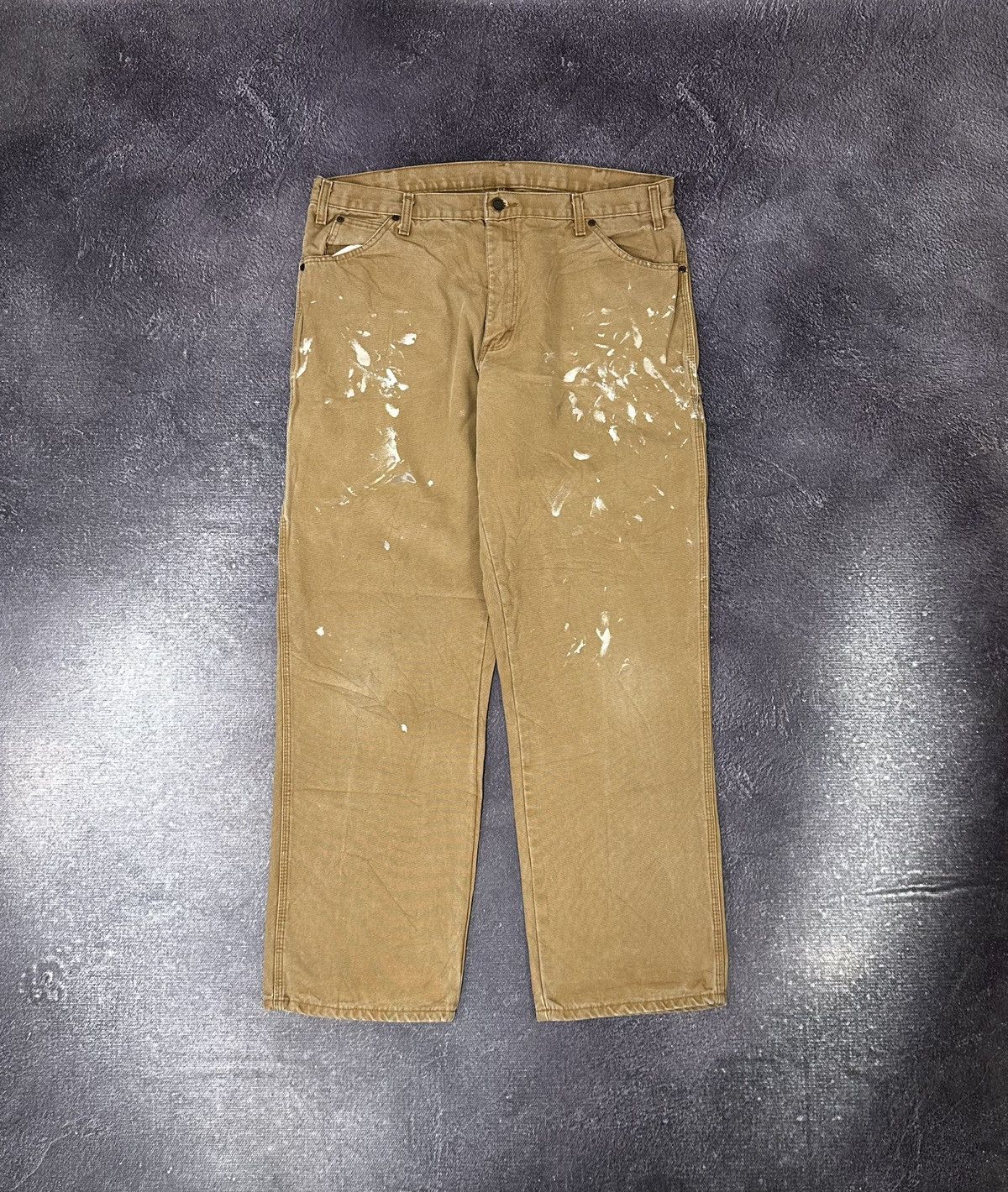 Dickies Vintage Dickies Distressed Carpenter USA Opium Baggy Pants Size US 38 / EU 54 - 2 Thumbnail