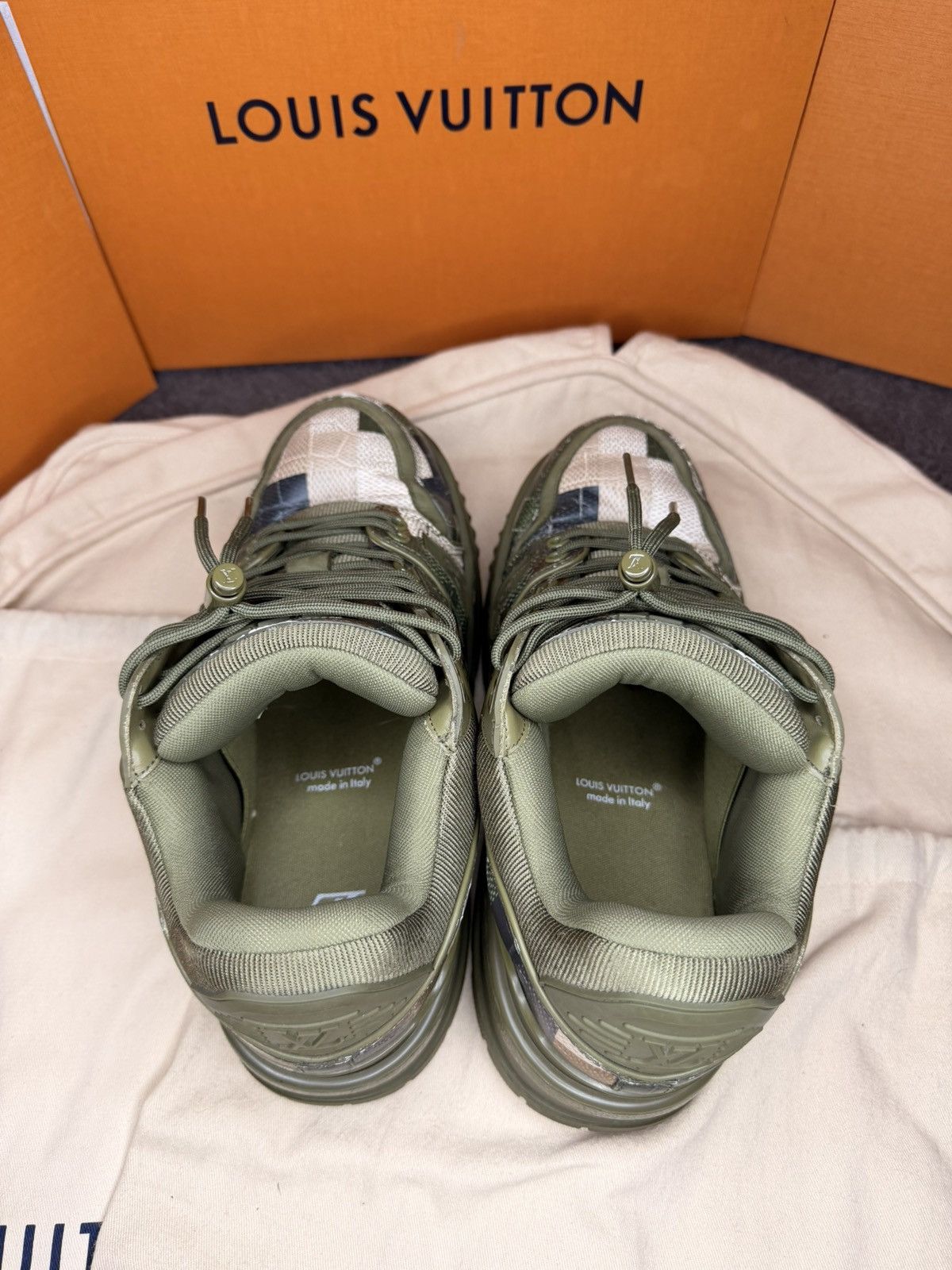 Louis Vuitton LV Maxi Green Damoflage Size US 7.5 / EU 40-41 - 8 Thumbnail