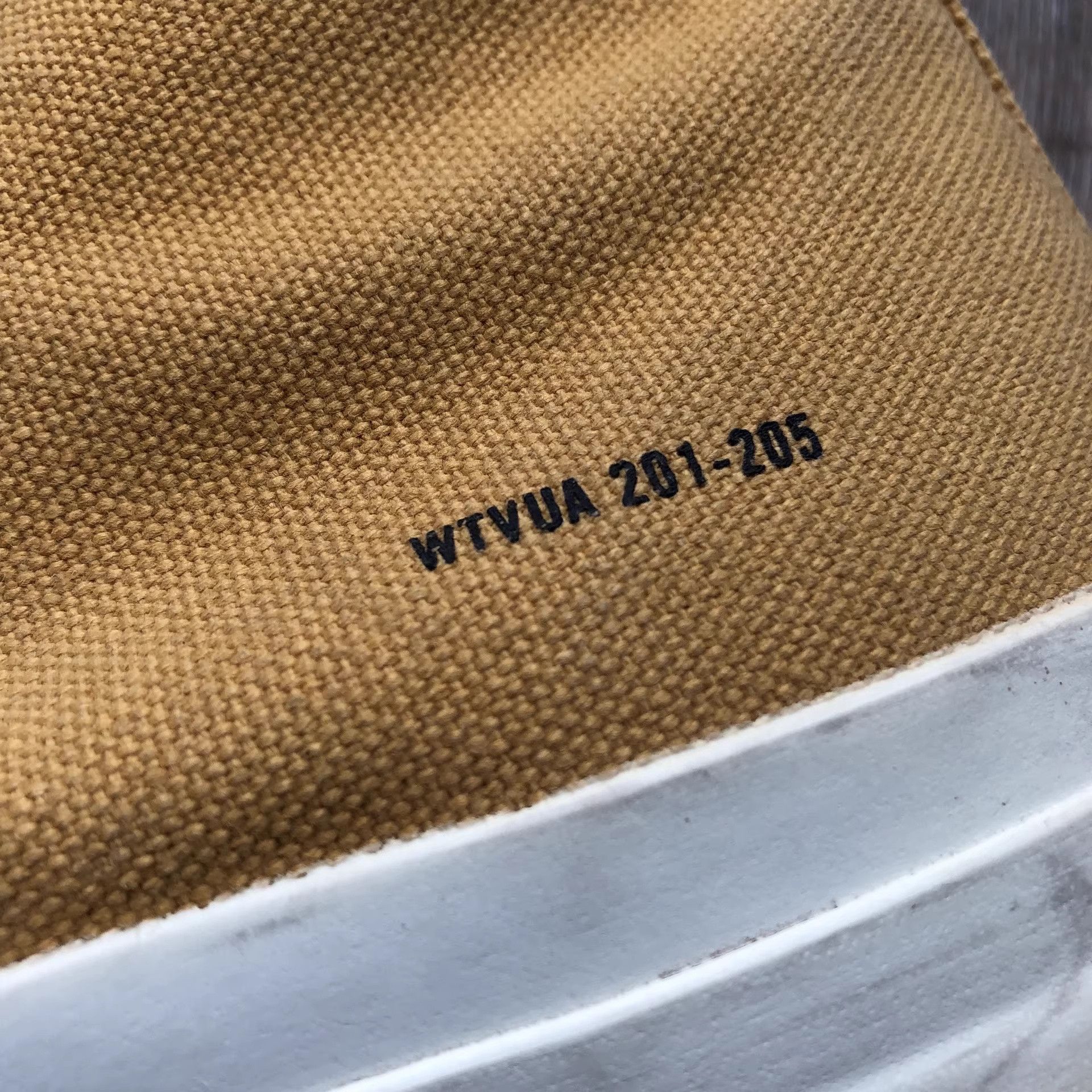 Wtaps Wtaps Canvas Mustard Sneakers Size US 5 / EU 37 - 6 Thumbnail