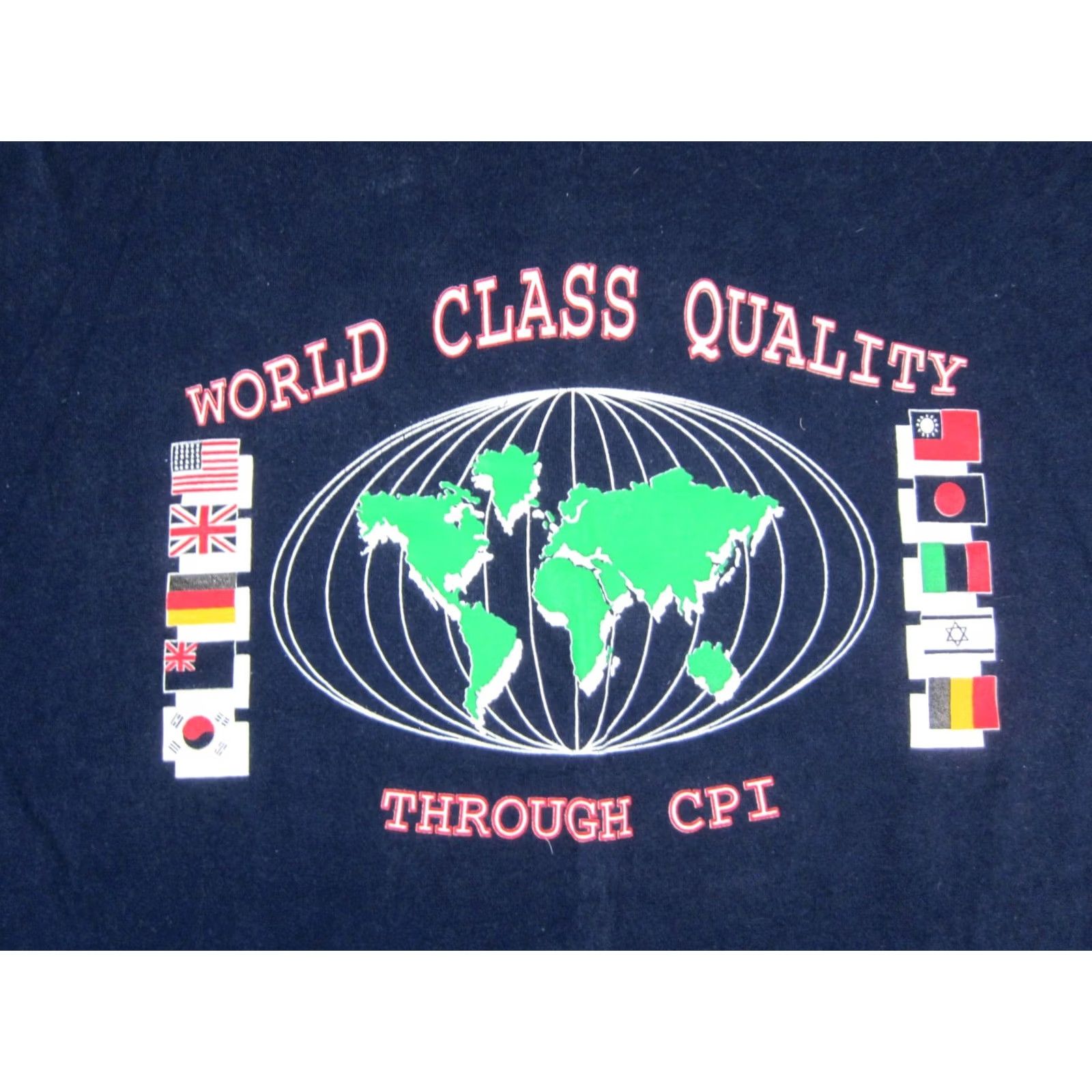 Fruit Of The Loom VINTAGE Fruit of the Loom Shirt Mens Extra Large XL Blue Single Stitch CPI Tech Size US XL / EU 56 / 4 - 6 Thumbnail