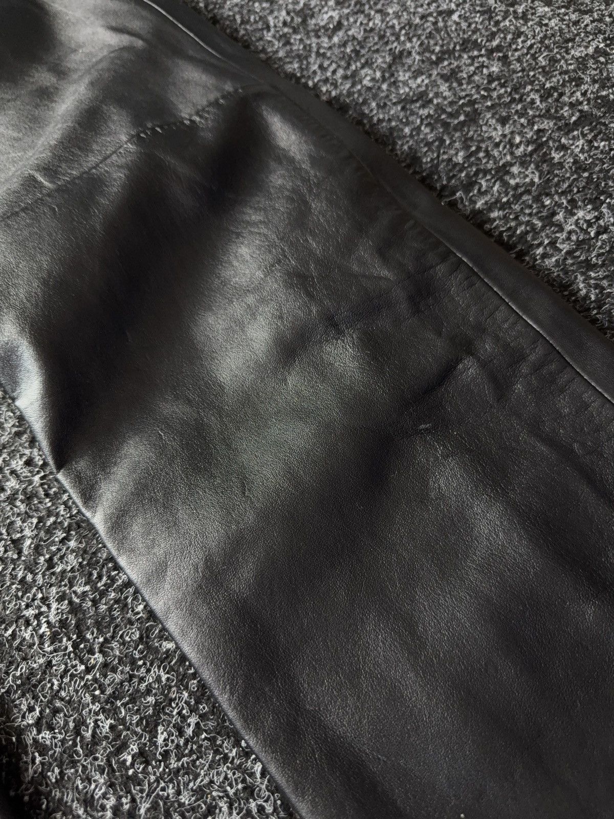 Japanese Brand Vtg Leather pants Japan style racing motor Y2K LGB Style Size US 30 / EU 46 - 12 Thumbnail