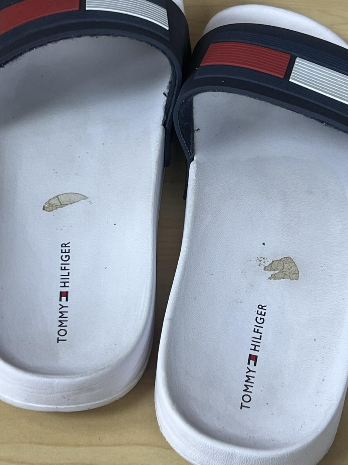 Tommy Hilfiger Tommy Hilfiger Dark Blue White Red Slide Sandal Flip Flop 11 Size US 9 / EU 42 - 5 Thumbnail