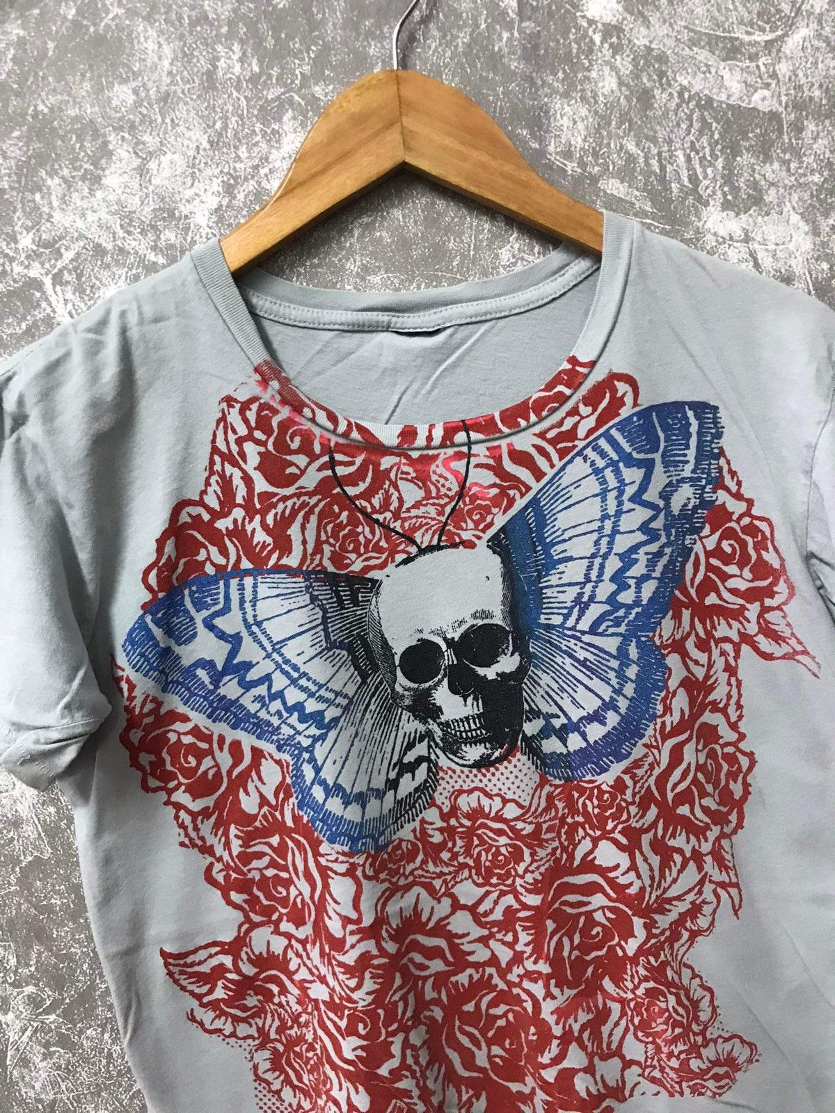 Affliction × Ed Hardy × Southpole Affliction Skull Y2K Graphic Tee Size US M / EU 48-50 / 2 - 4 Thumbnail