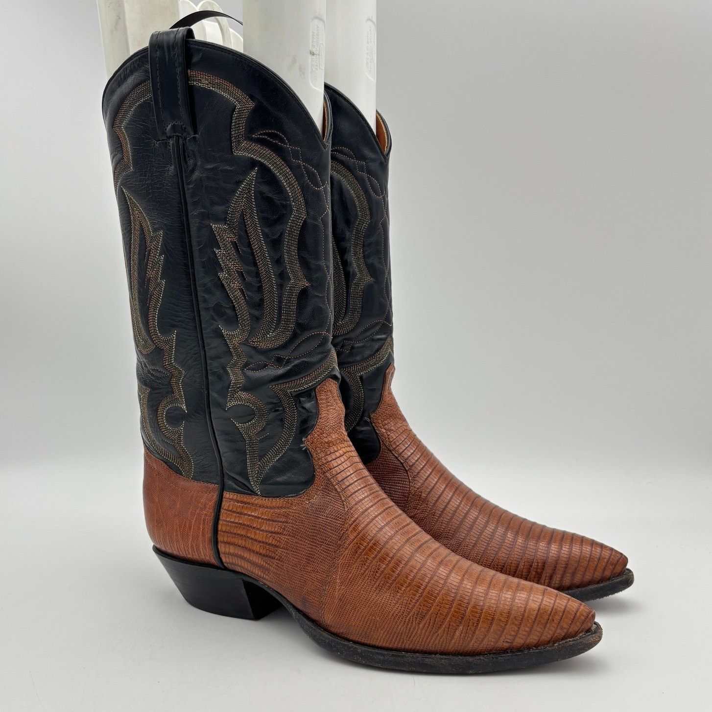 Tony Lama Tony Lama 8243 Lizard Leather Western Cowboy Boots 8.5D Size US 8.5 / EU 41-42 - 1 Thumbnail