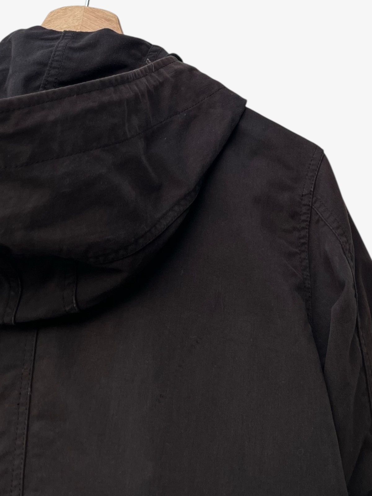Fred Perry Faded Black Fred Perry Japan Cotton Blend Fishtail Parka Size US XS / EU 42 / 0 - 10 Thumbnail