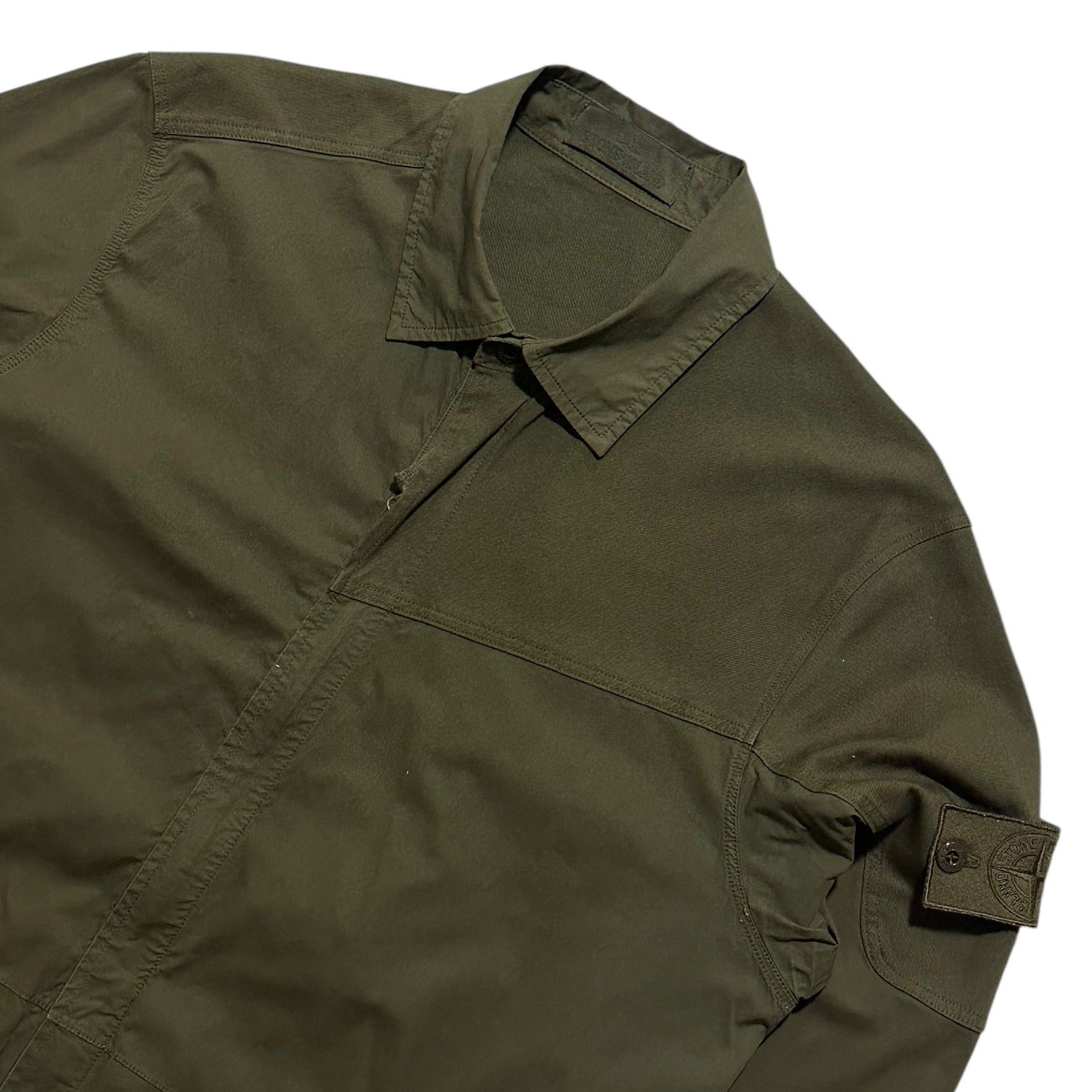Stone Island Stone Island Ghost Zip Up Overshirt Size US M / EU 48-50 / 2 - 3 Thumbnail
