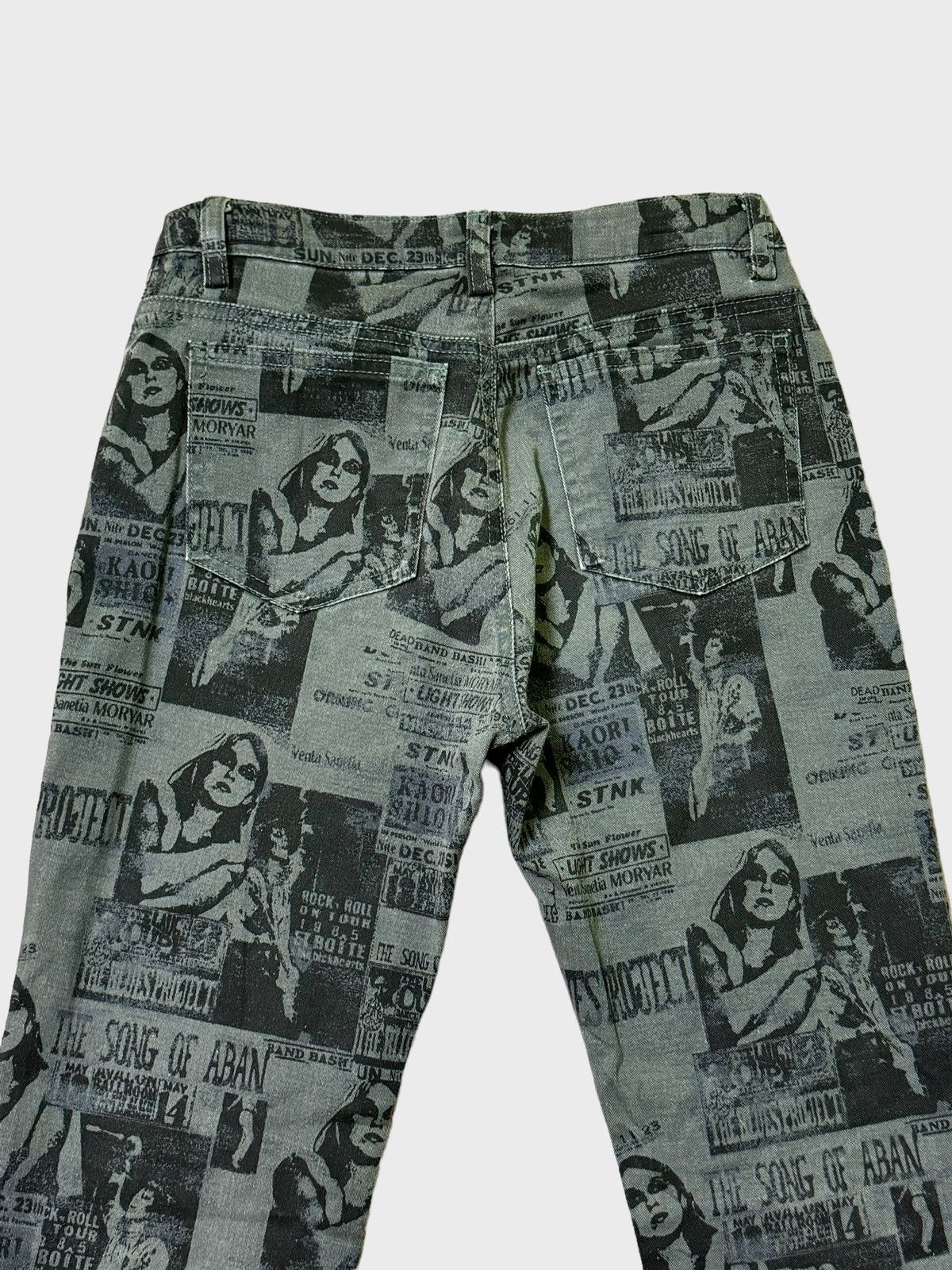 Hysteric Glamour × Japanese Brand Et-Botte sexy Girl The Song of Aban Overprint Pant Size 24" / US 00 / IT 34 - 12 Thumbnail