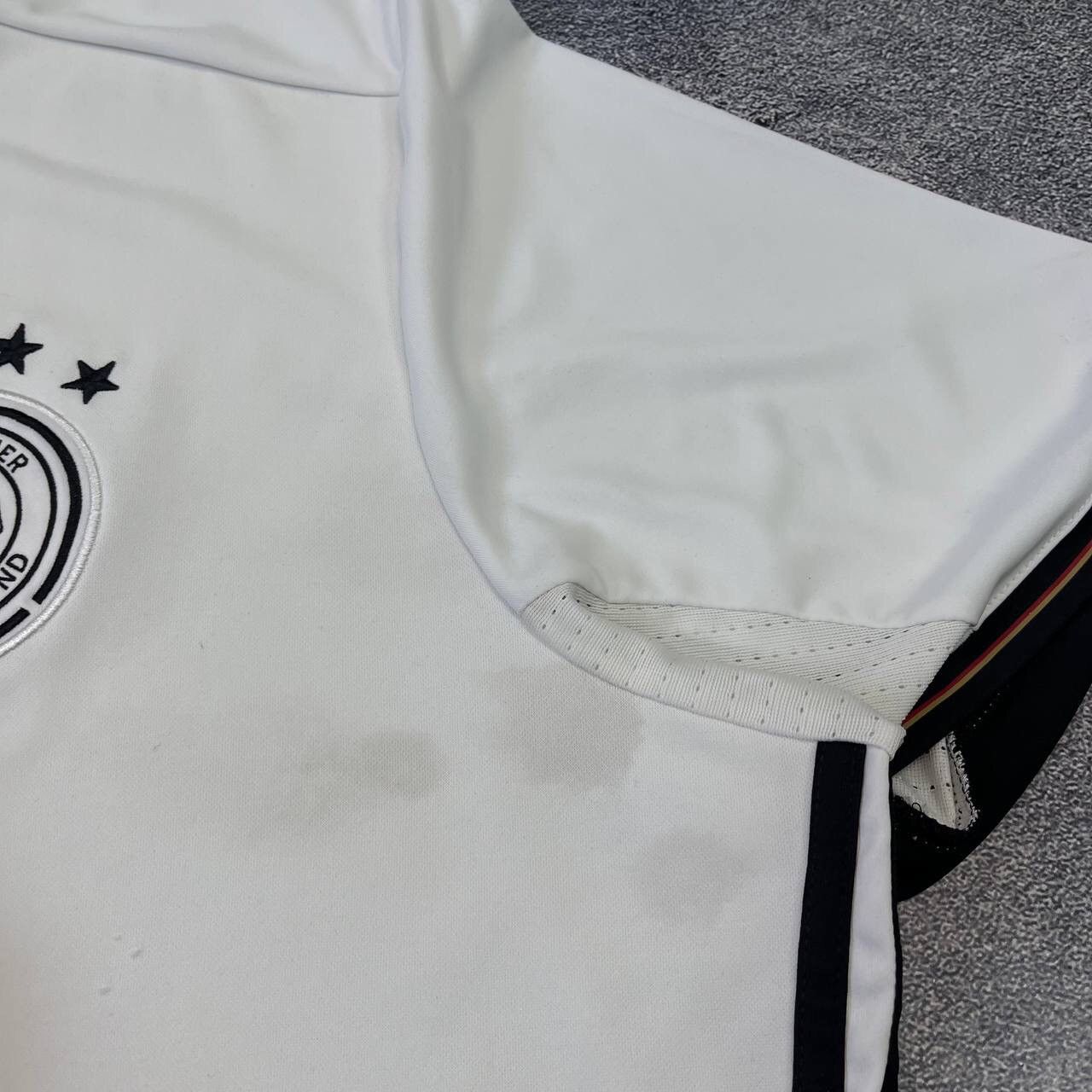 Adidas Vintage Adidas Germany Bundesteam Home 2015/2016 Football Size US XXL / EU 58 / 5 - 12 Thumbnail