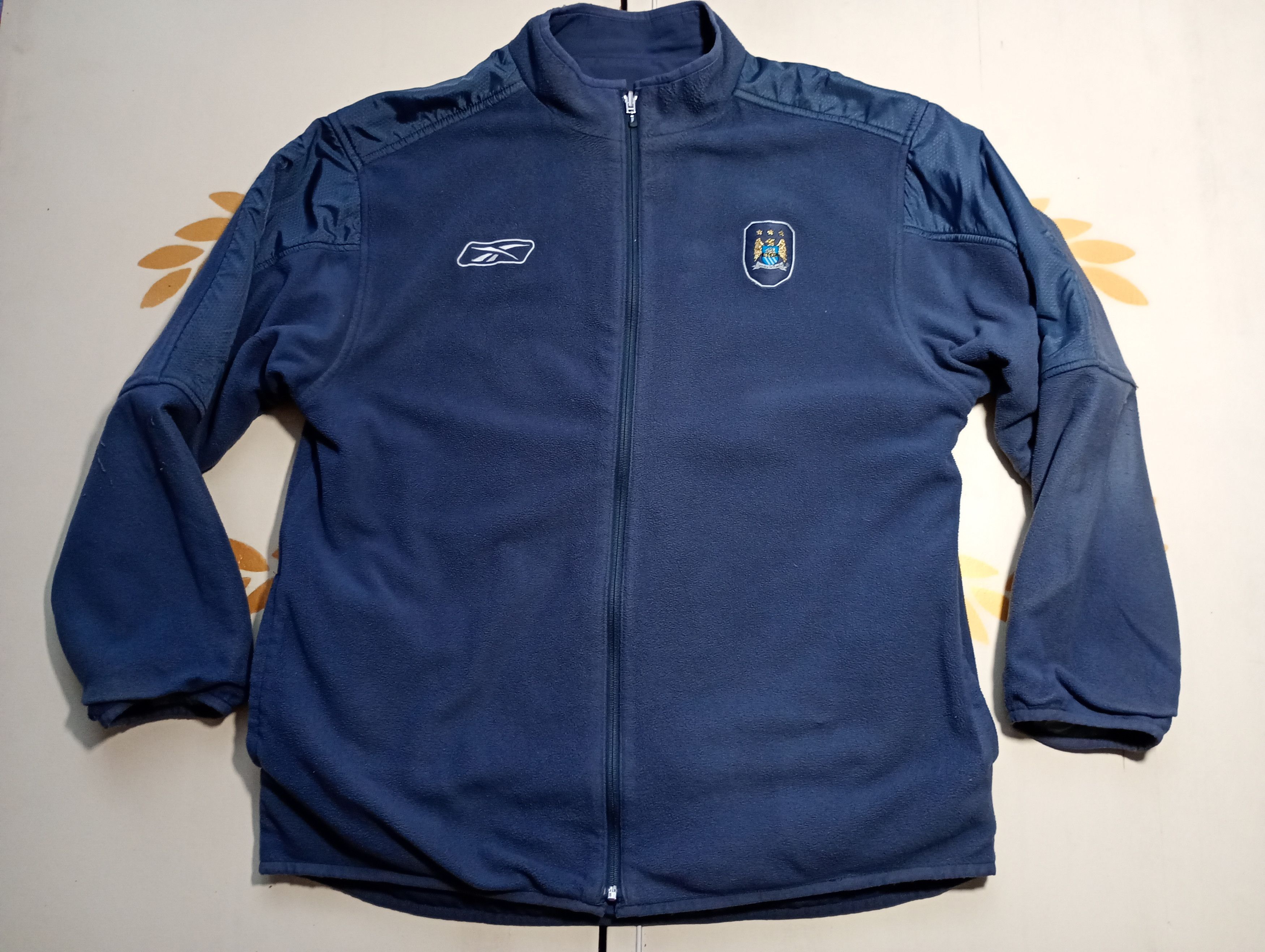Reebok Reebok Manchester City Reversible Jacket 2004-2005 Size US XL / EU 56 / 4 - 12 Thumbnail