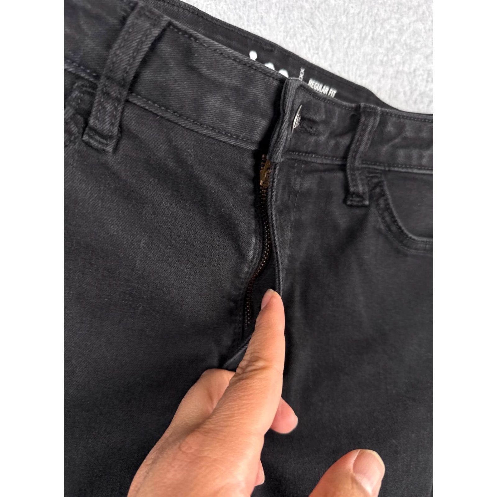Lee Lee Jeans Women 30x31 Black Denim Bootcut Mid Rise Cotton Blend 30 Inseam 31 Pockets Stretch Size 30" / US 8 / IT 44 - 5 Thumbnail