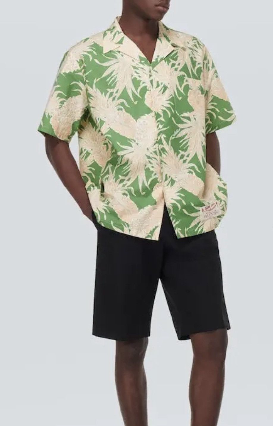 Valentino Pineapple print bowling shirt size 46 Size US S / EU 44-46 / 1 - 2 Thumbnail