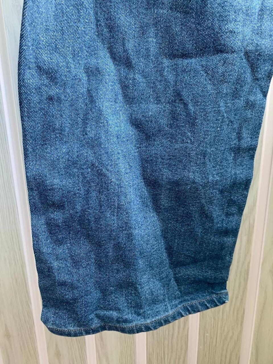 Designer × Sezane Sezane Denim Blue Women’s Cotton Button Pockets Jumpsuit Size 27" / US 4 / IT 40 - 10 Thumbnail
